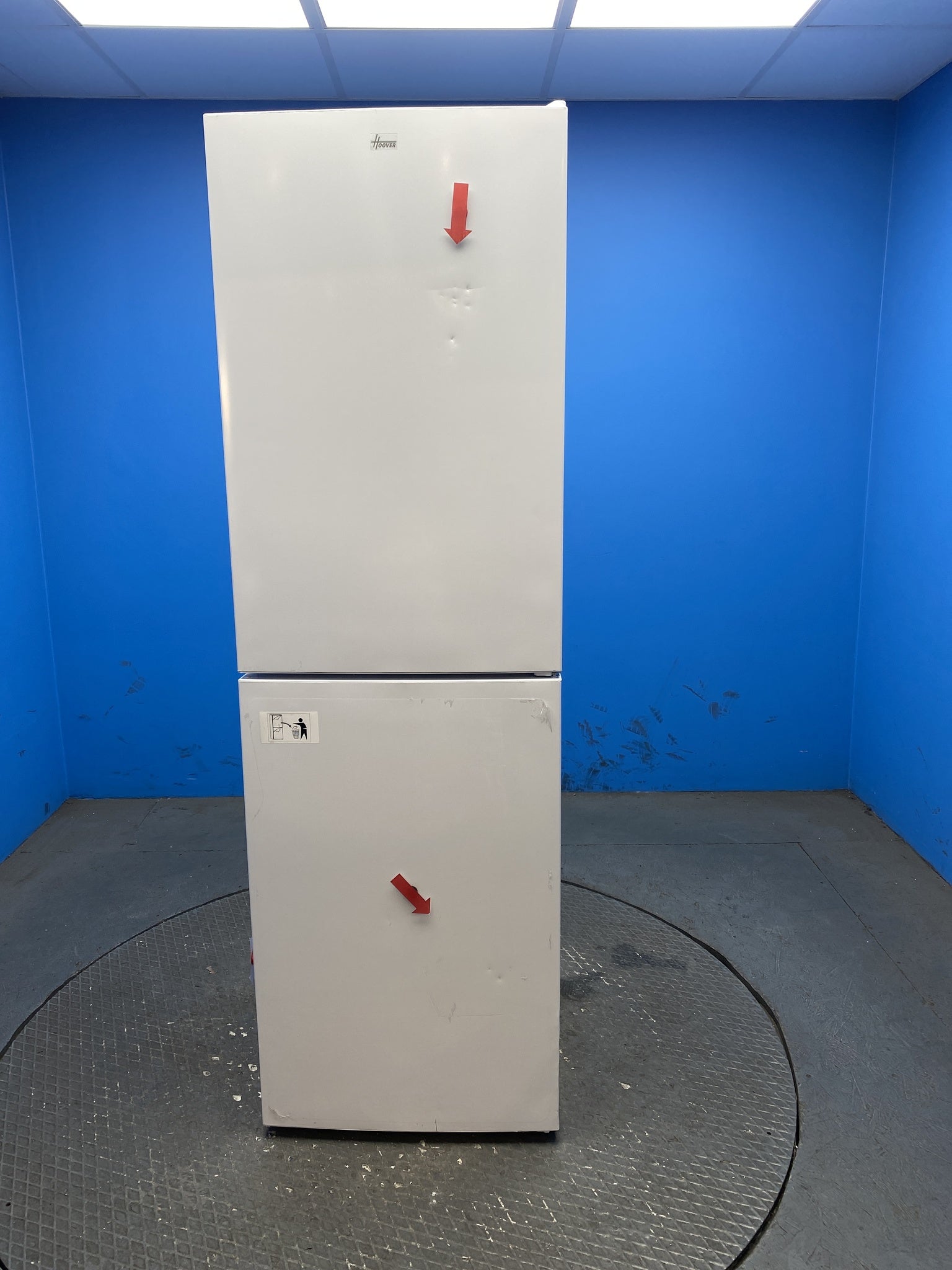 Hoover HVCT3L517EWKR H-FRIDGE 300 Low Frost Fridge Freezer