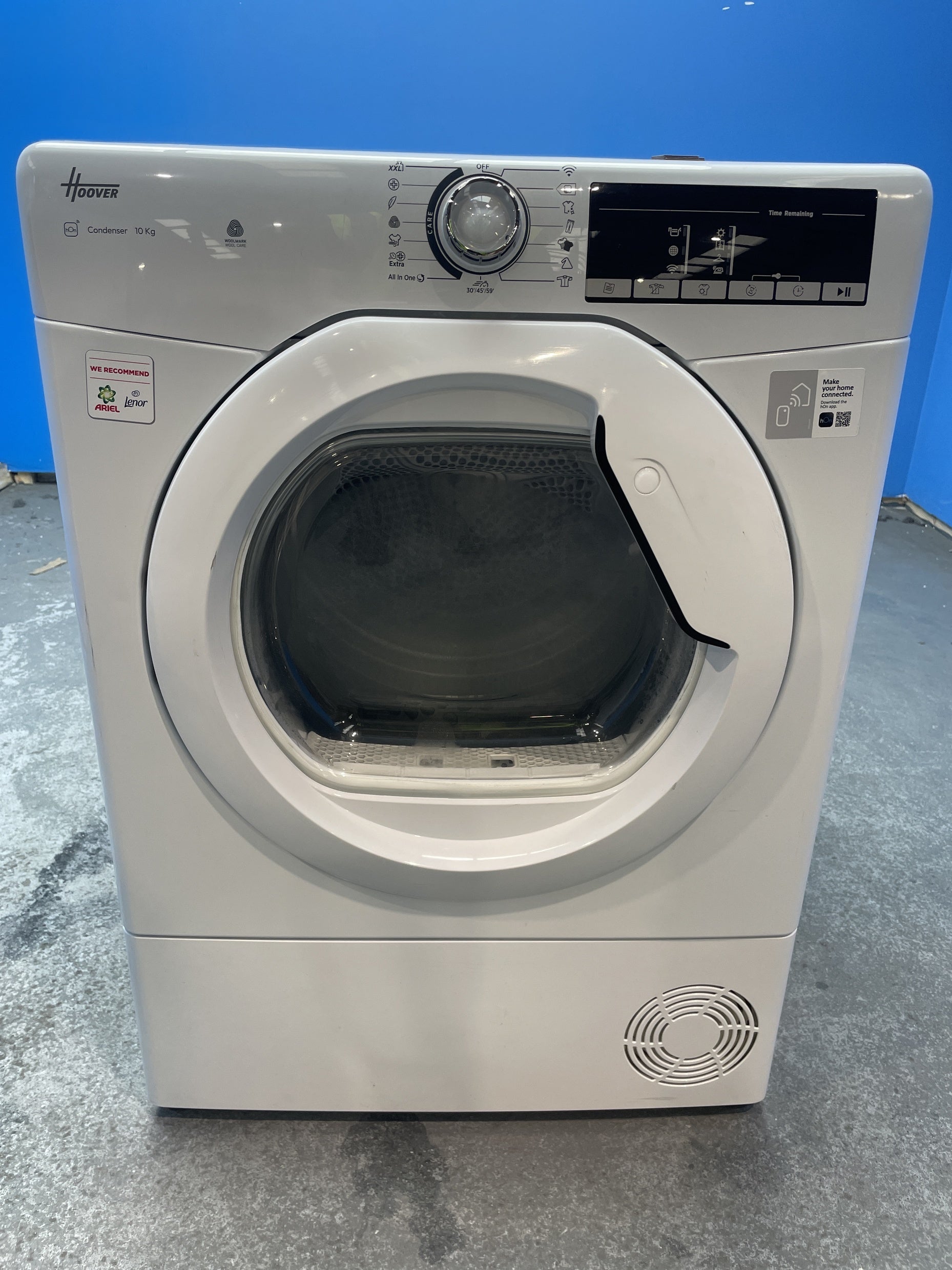 #GRC-158-373 - Hoover HLE C10TG-80 10kg Condenser Tumble Dryer