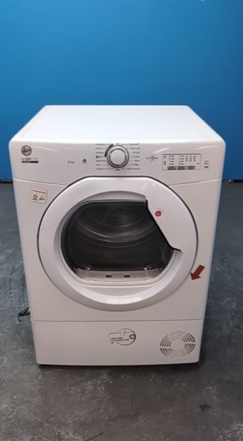 #GRC-162-827 - Hoover 8kg Condenser Tumble Dryer – WiFi Connected, White, B Energy Rating