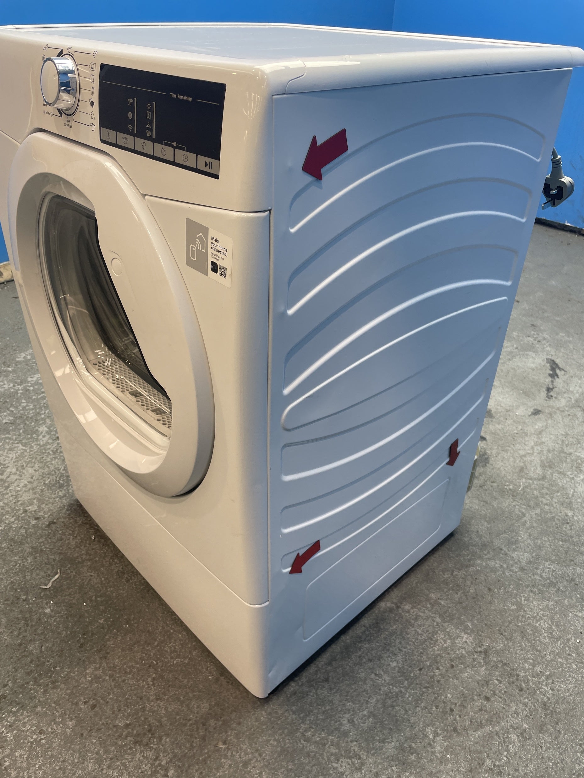 #GRC-157-159 - Hoover HLE V9TG 9kg Vented Tumble Dryer