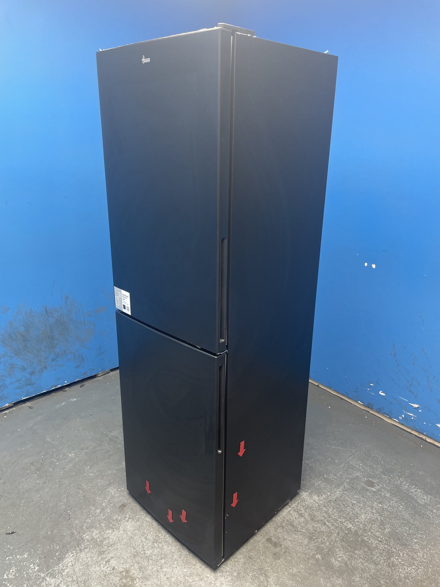 #GRC-159-261 - Hoover HVT3CLECKIHB 235 Litre Combi Fridge Freezer