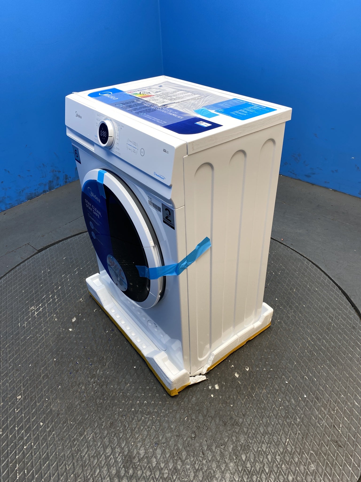 Midea MF100W60 6kg 1000 Spin Washing Machine with Lunar Dial