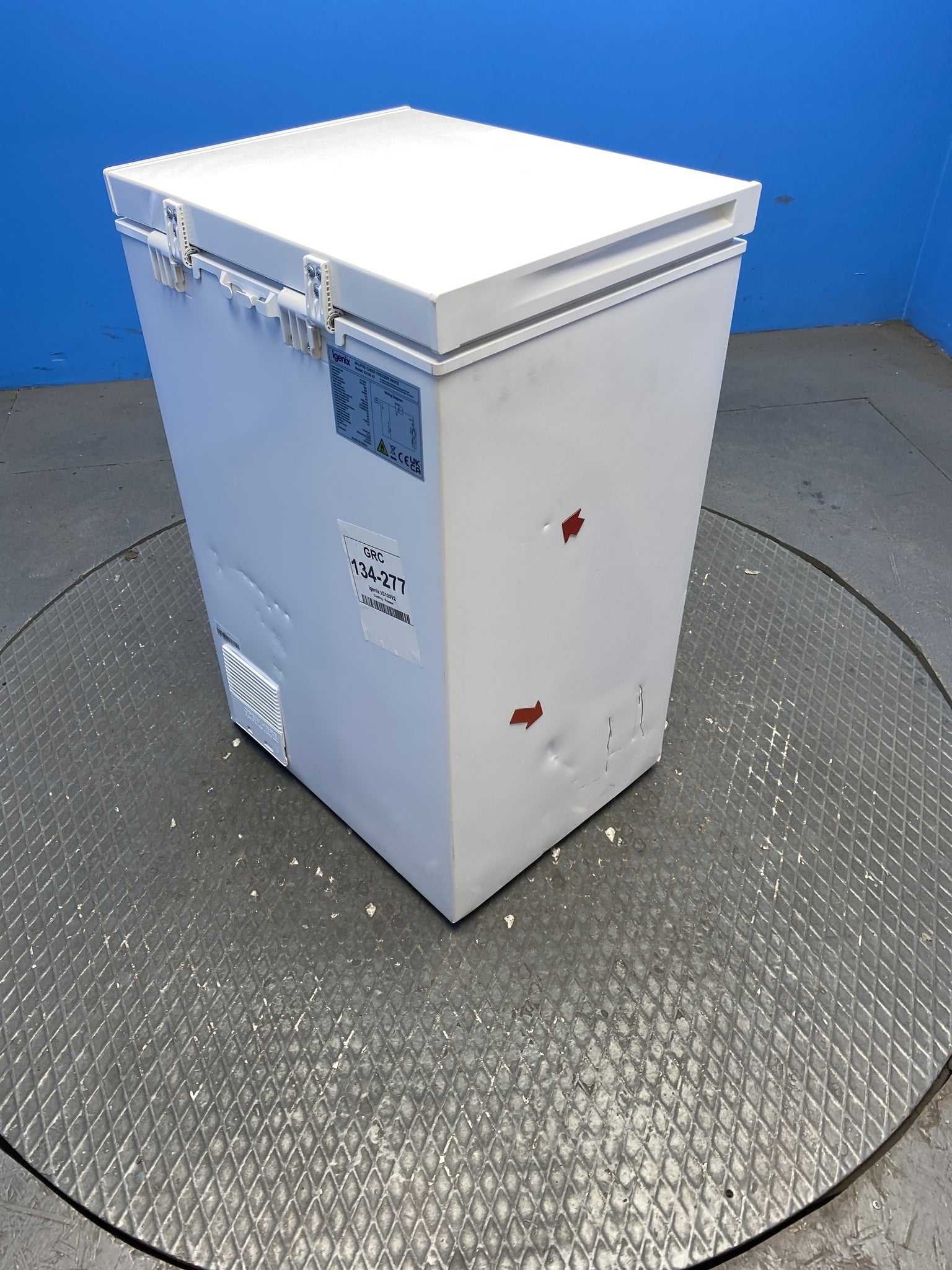 Igenix IG100v2 99 Litre Freestanding Chest Freezer