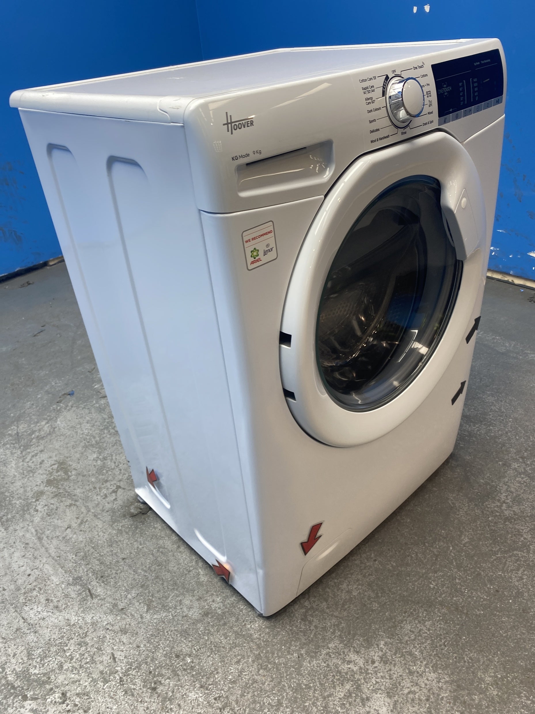 #GRC-156-978 - Hoover H-WASH 300 LITE H3W 49TA4 9kg 1400 Spin Washing Machine