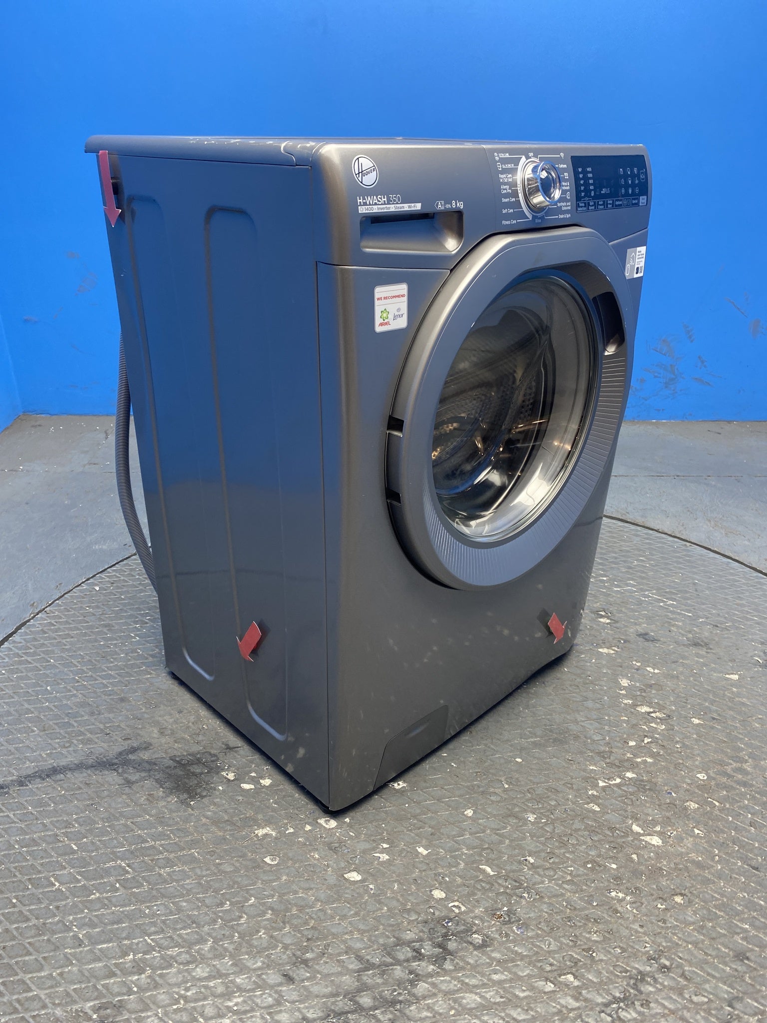 Hoover H3WPS486TMRR6 8kg 1400 Spin Washing Machine