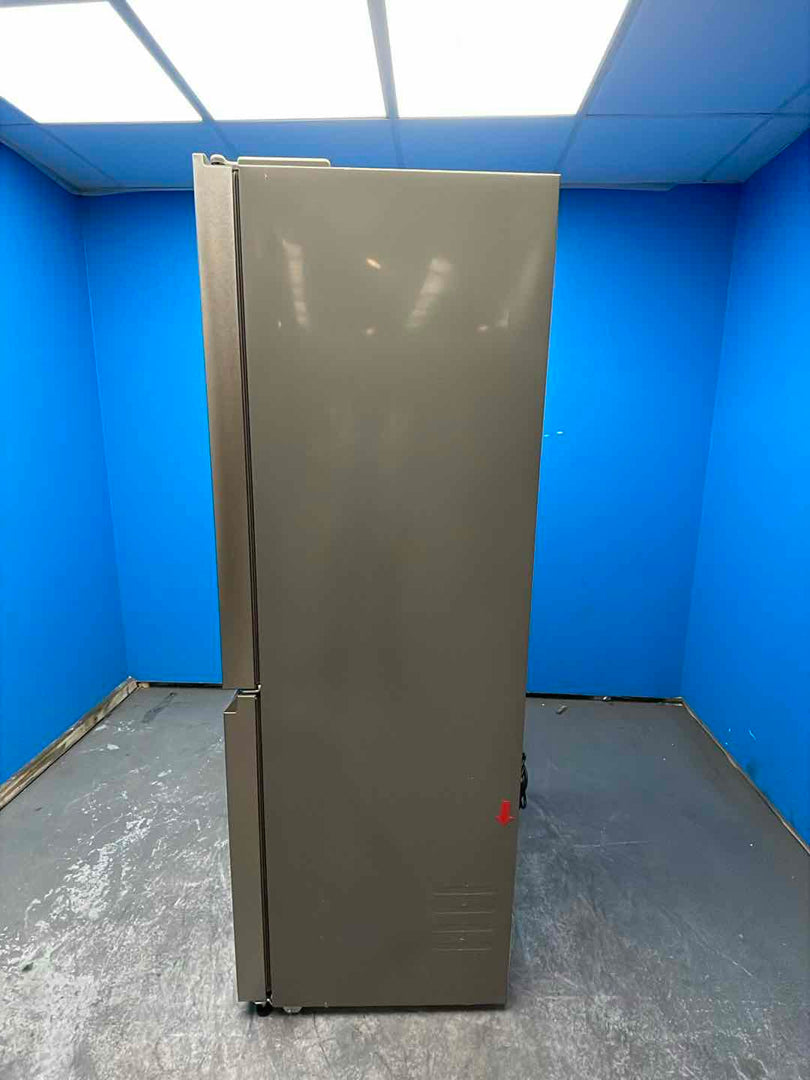 #GRC-160-647 - Haier HCR7818DNMM Cube 83 Total No Frost American Fridge Freezer