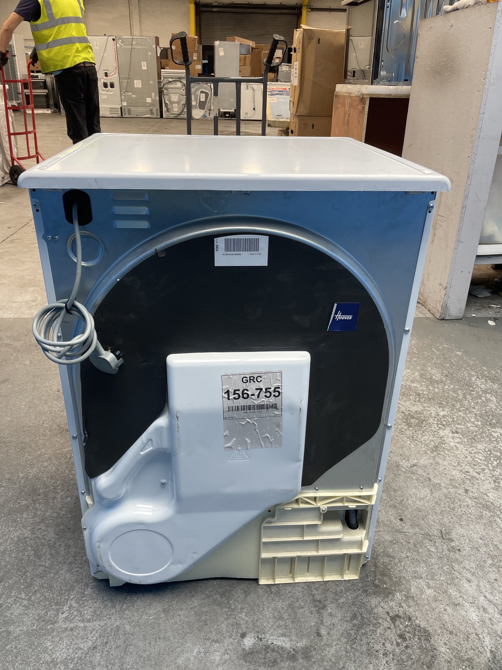 #GRC-156-755 - Hoover HLEC8DE 8kg Condenser Tumble Dryer