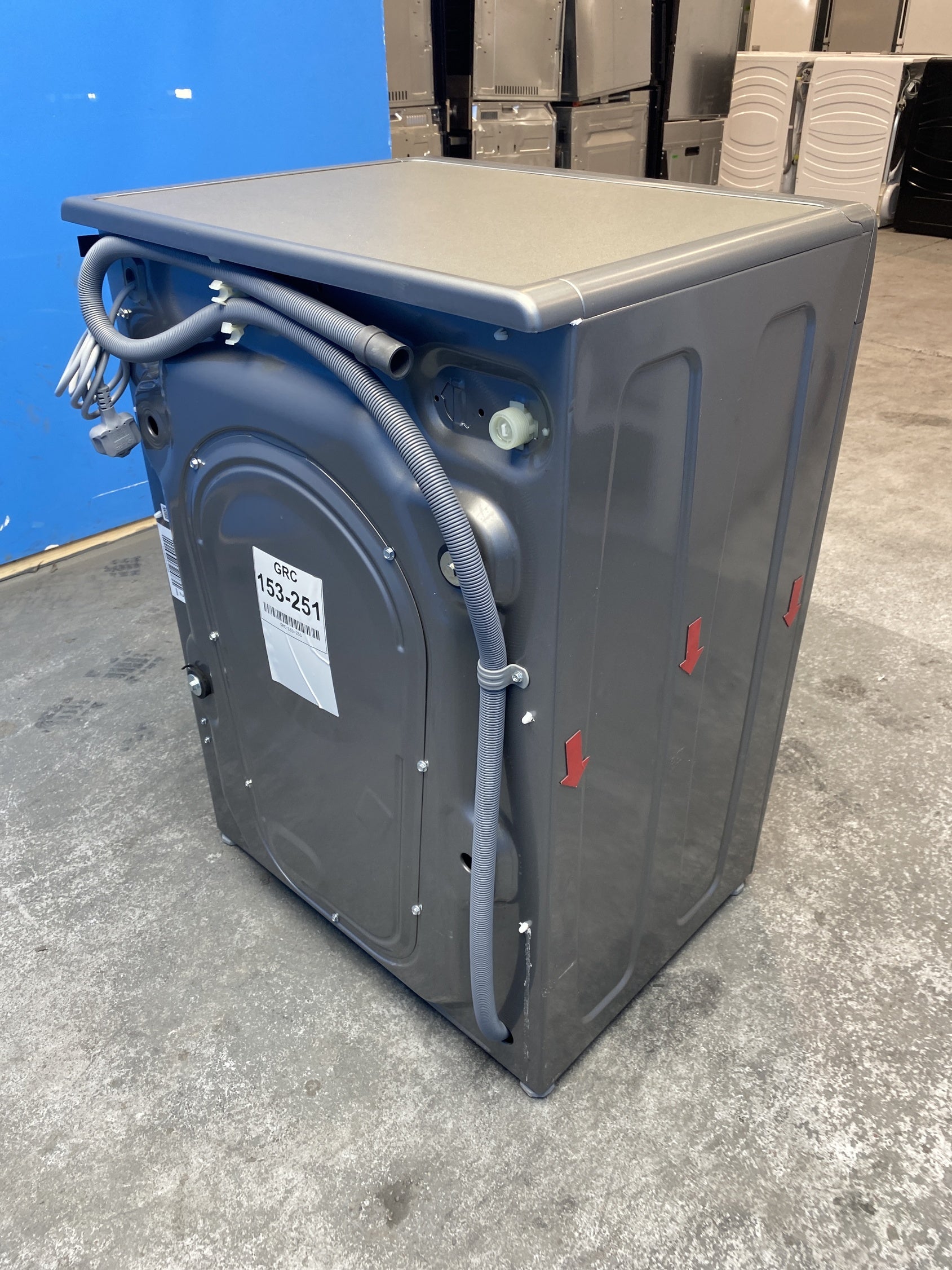 #GRC-153-251 - Hoover H3WPS496TMRR6 9kg 1400 Spin Washing Machine