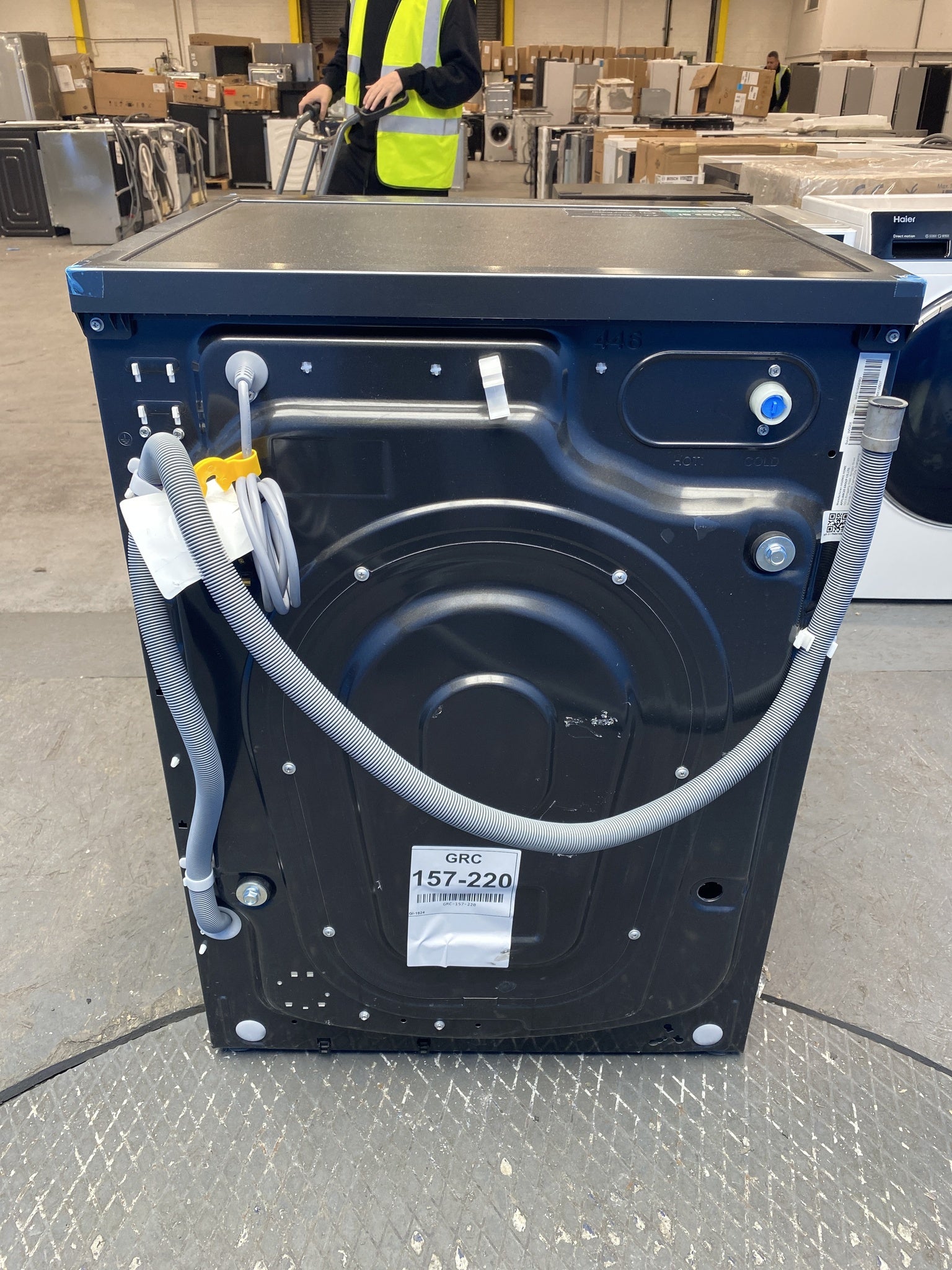 #GRC-157-220 - Hisense WF5I1045BBQ KitchenFit 5i 10.5 kg WiFi Washing Machine
