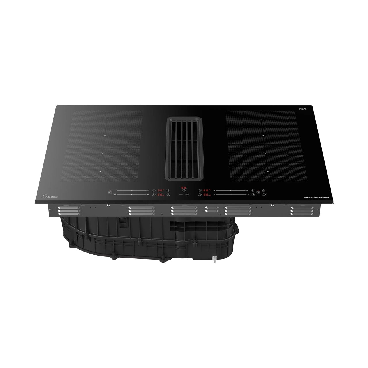 Midea MIH740Y078B Built-In 80cm Induction Hob with Extractor – Renew 2 U