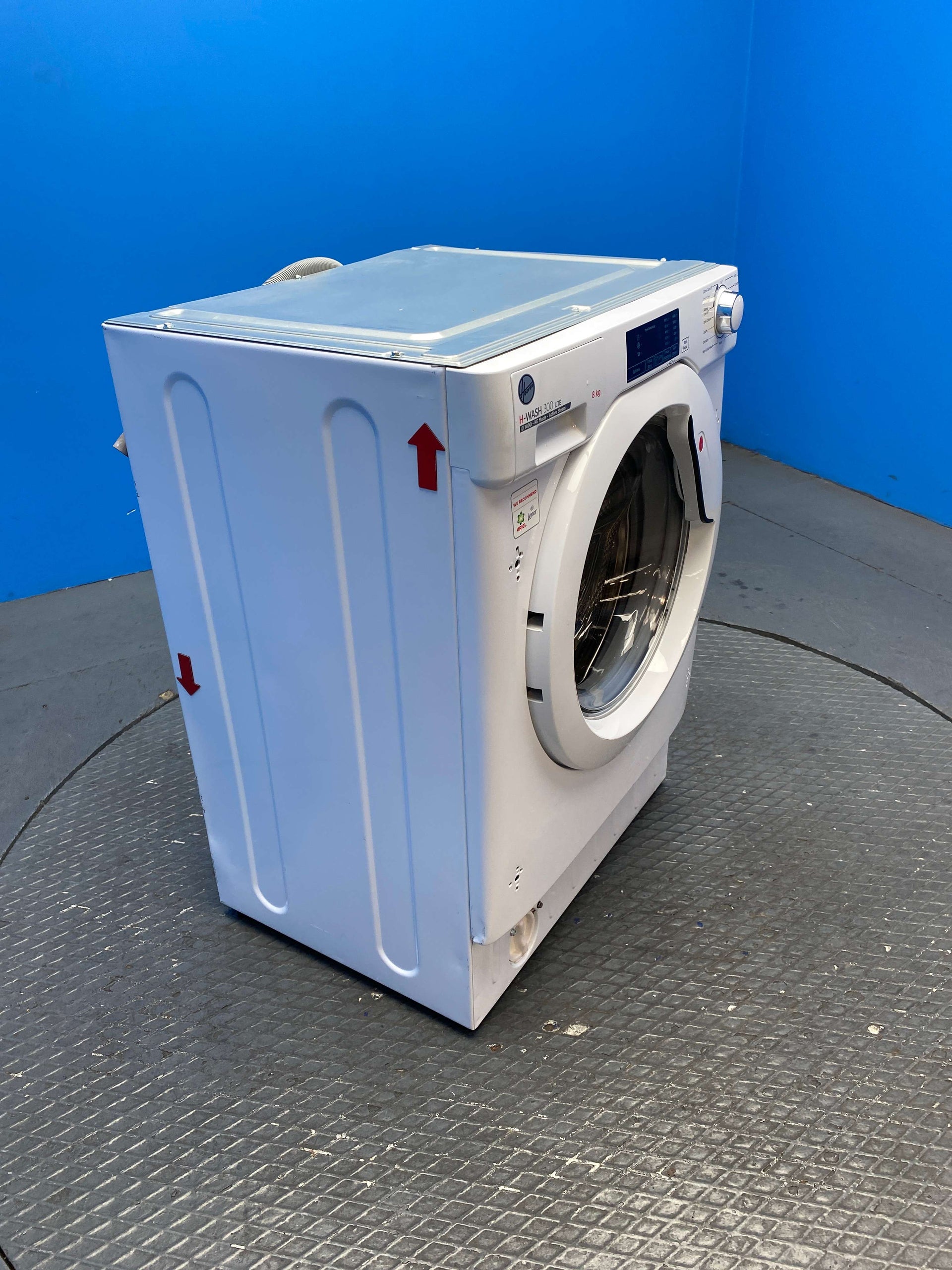 Hoover HBWS48D1W4 Integrated 8kg 1400 Spin Washing Machine