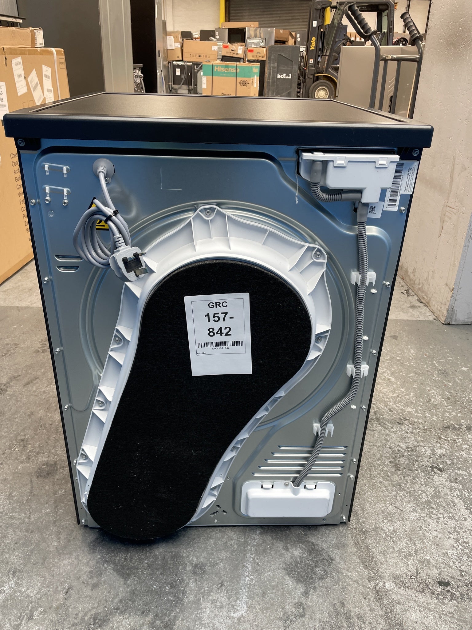 #GRC-157-842 - Hisense DH5S902BB 9kg Heat Pump Tumble Dryer