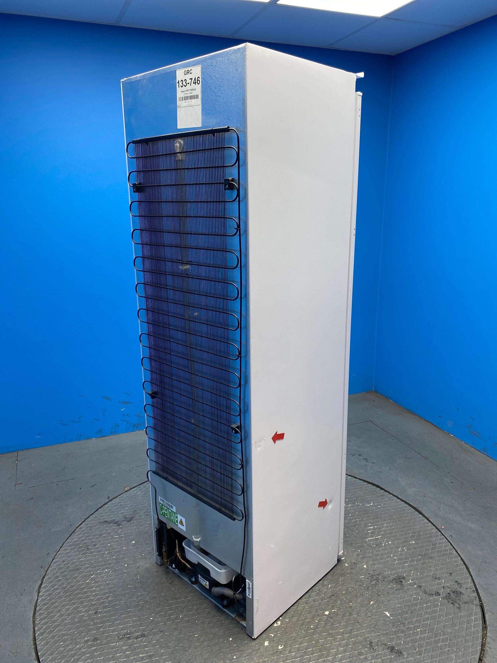 Haier HFE172NFUK Integrated Upright 200 Litre Freezer