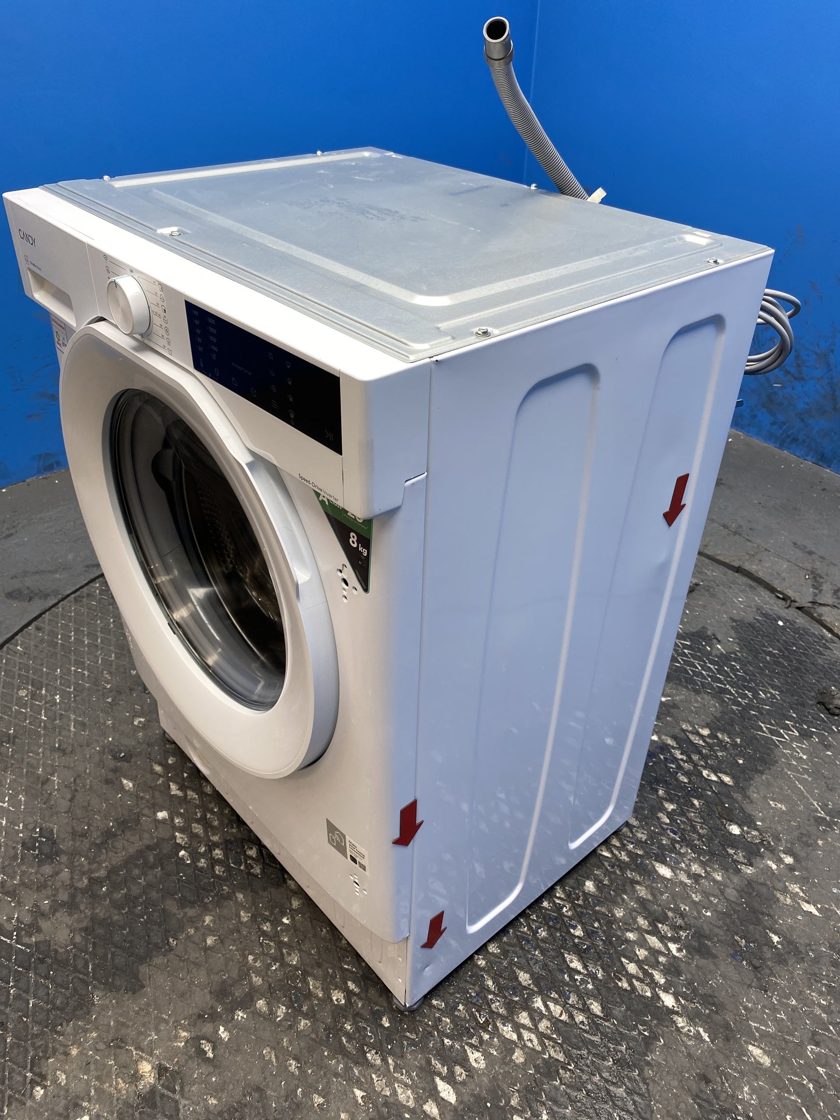 #GRC-153-656 - Candy BC468M4D8J-80 Integrated 8kg 1600rpm Washing Machine