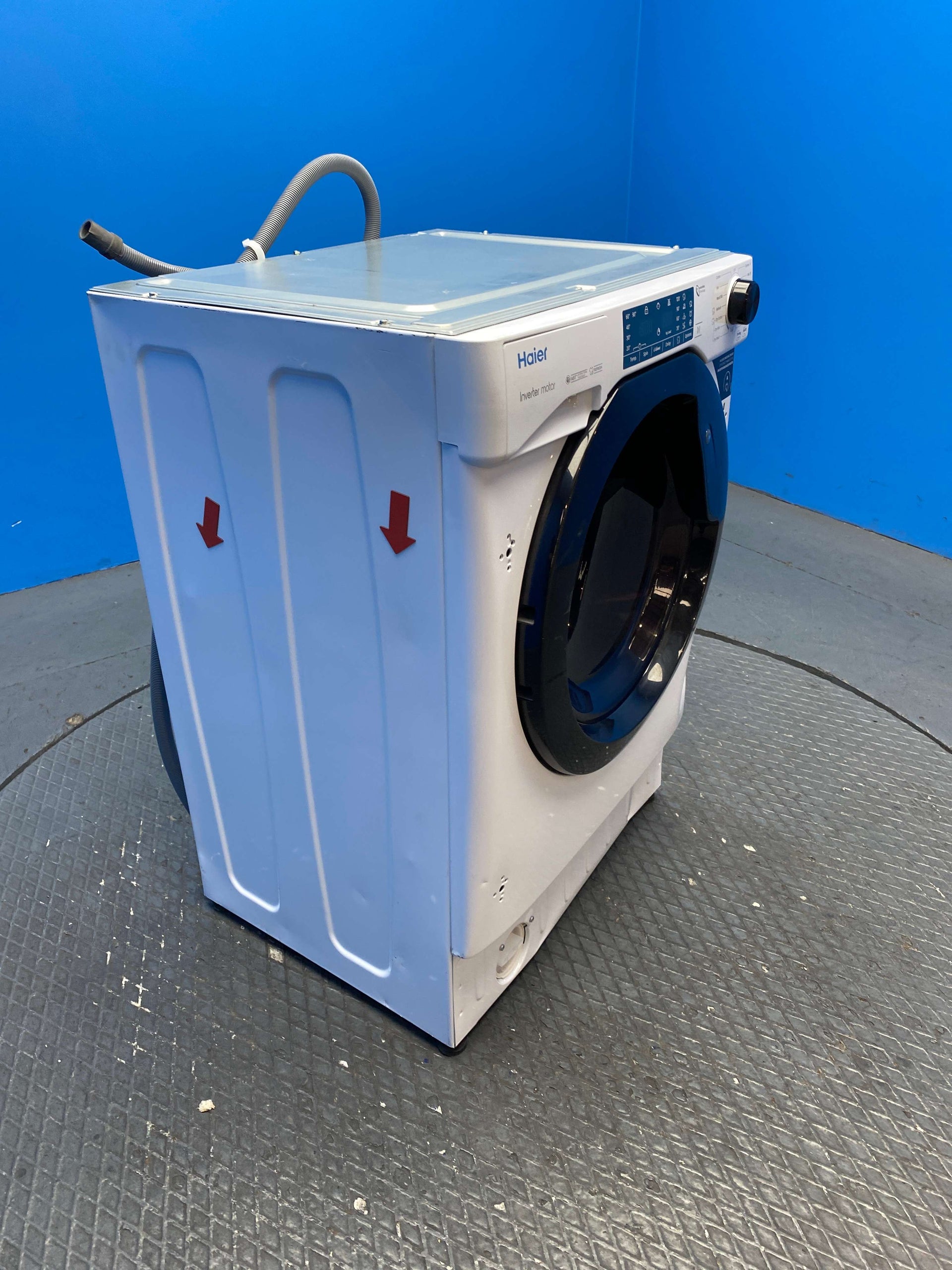 Haier HWDQ90B416FWB Built-in Series 4 9kg / 5kg 1600 Spin Washer Dryer