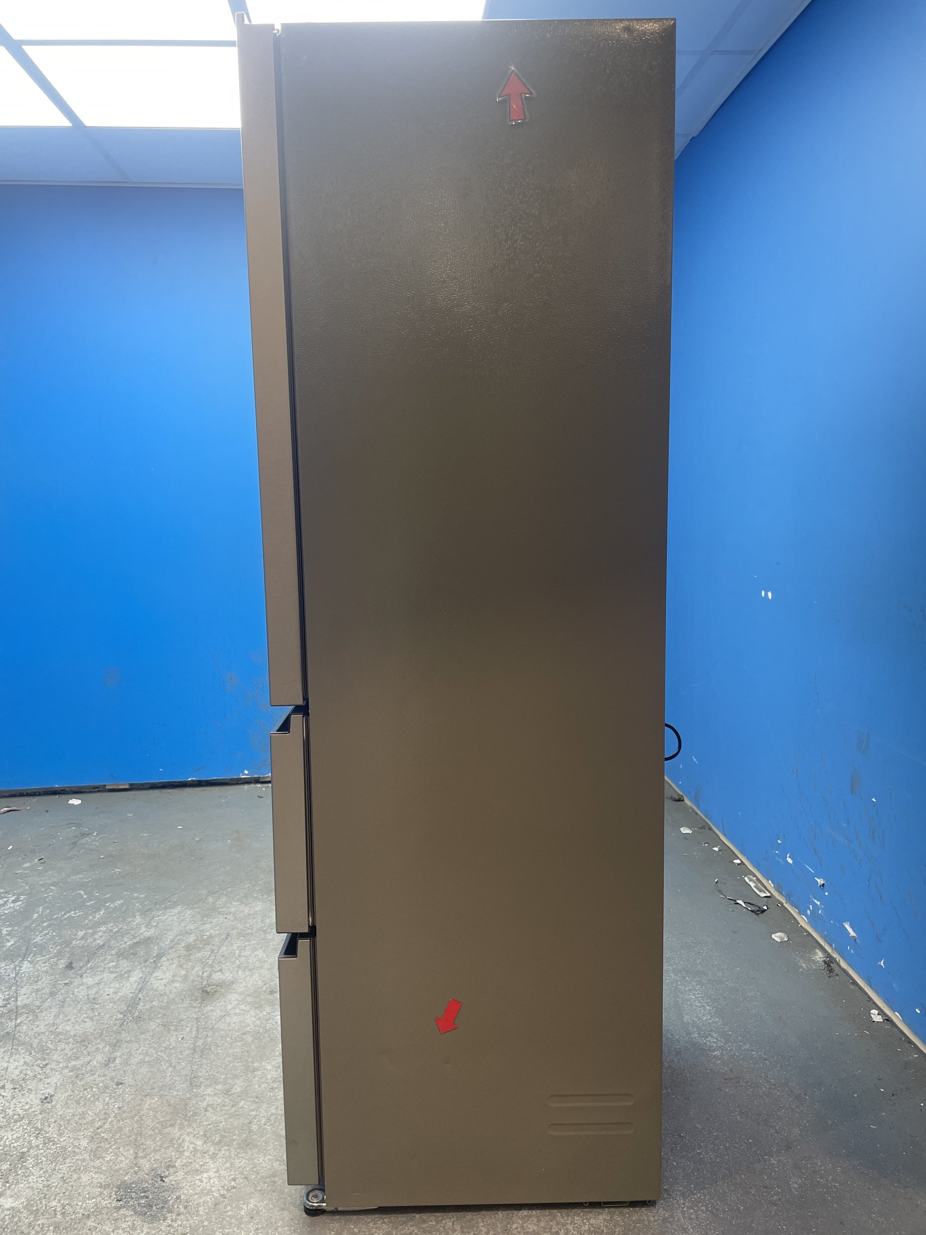 #GRC-159-540 - Haier 3D Combi Series 3 HTR3518EWMXK 60/40 Fridge Freezer