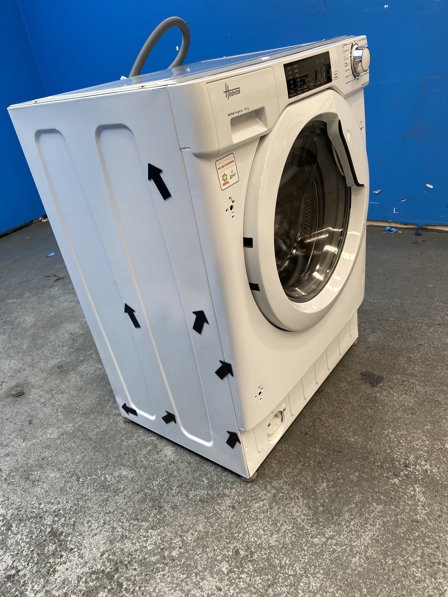 #GRC-157-020 - Hoover HBW 48TAMEJ-80 8kg 1400rpm Integrated Washing Machine