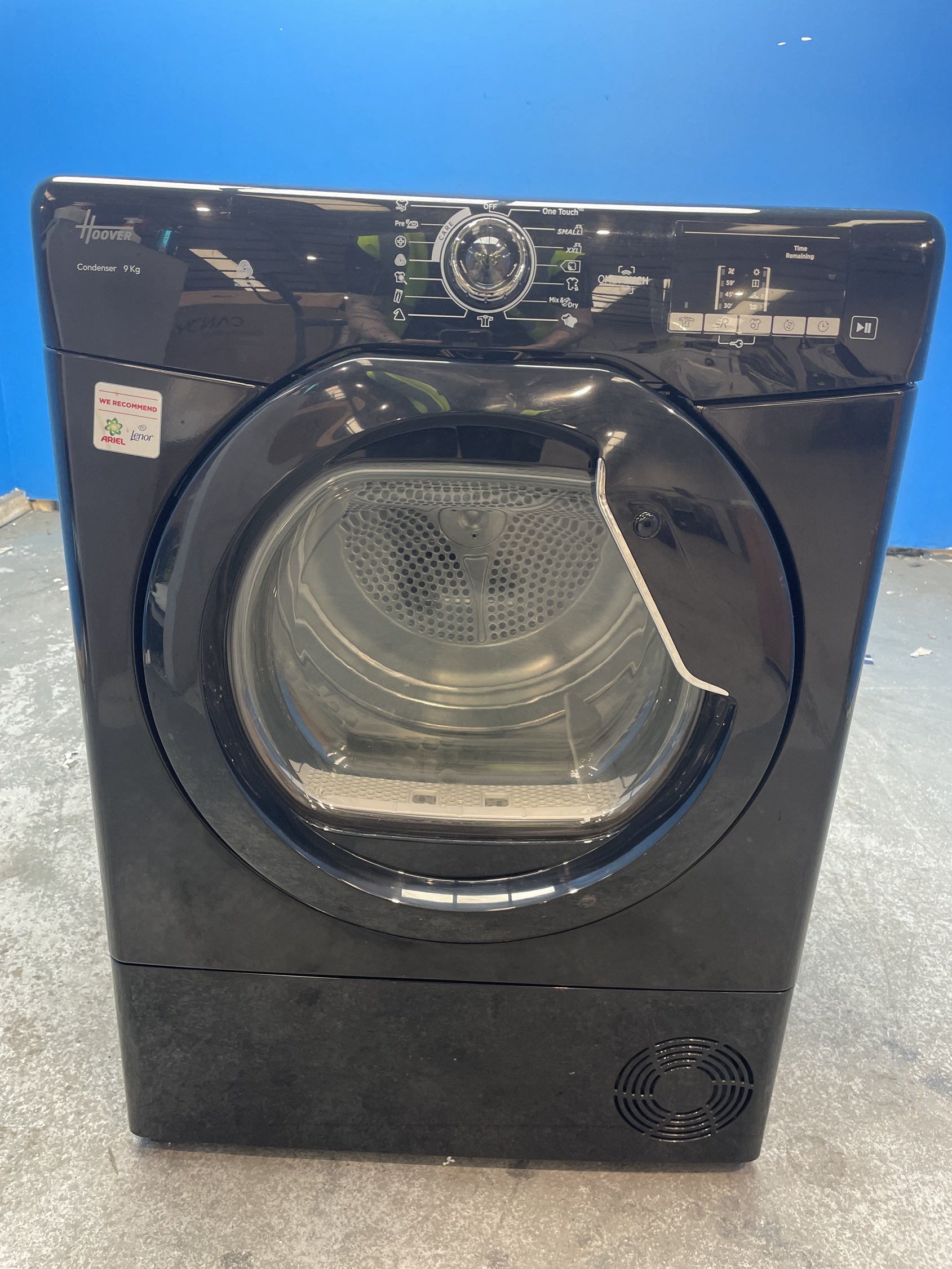 #GRC-158-610 - Hoover H-DRY 300 HLE C9DGB 9kg Condenser Tumble Dryer