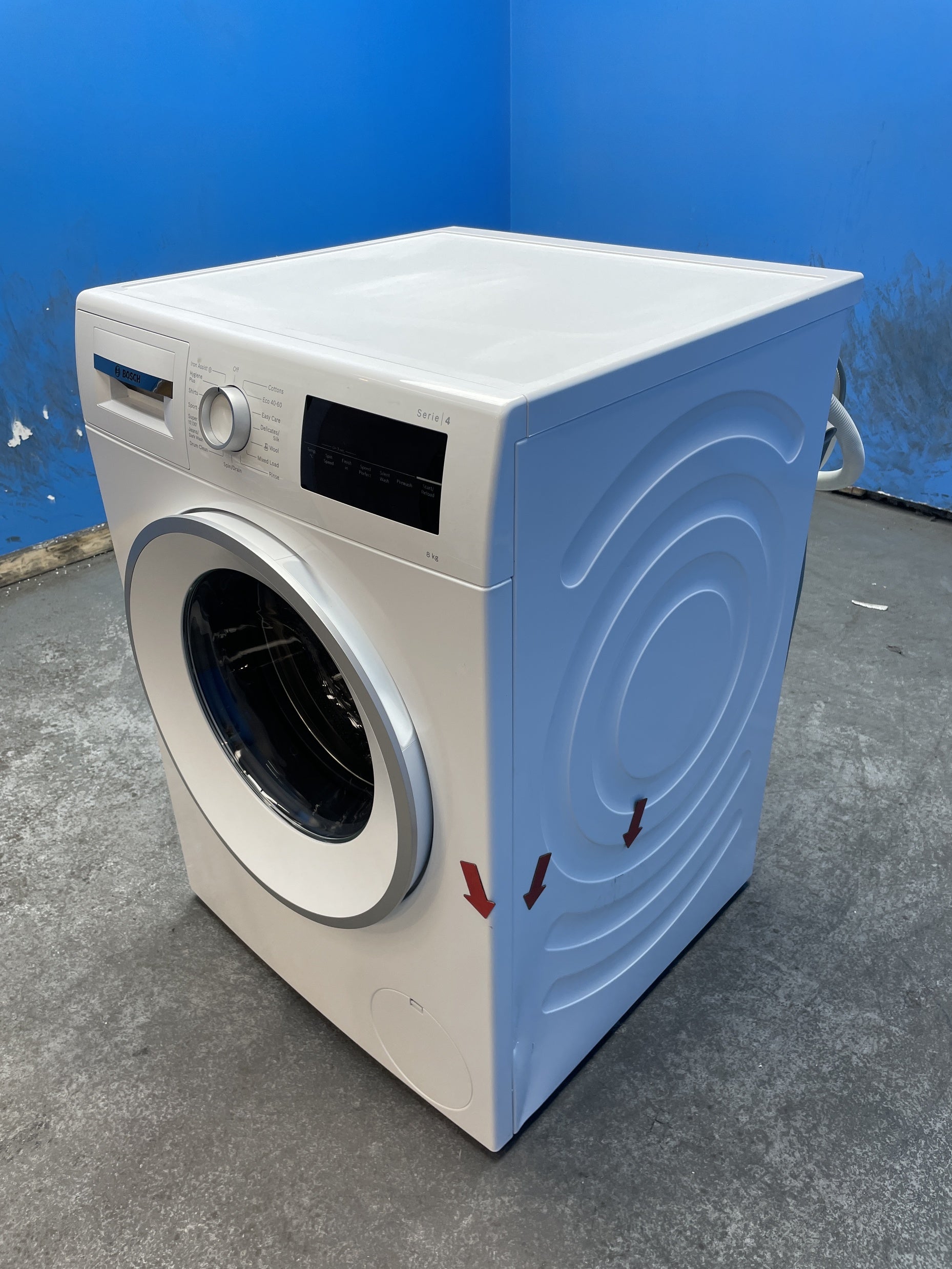 #GRC-163-872 - Bosch Series 4 8kg 1400rpm Washing Machine – SpeedPerfect, Iron Assist
