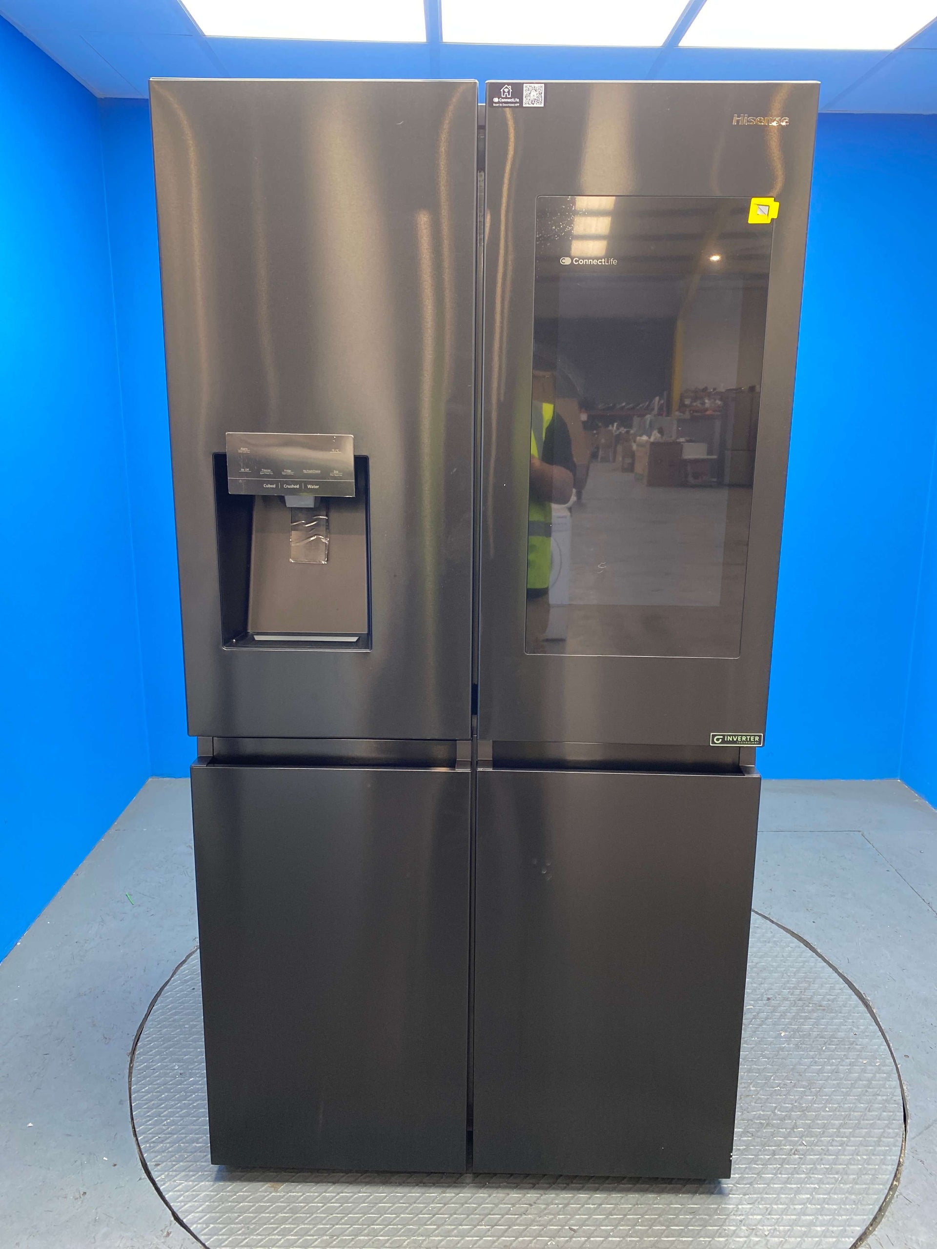 Hisense PureFlat RQ760N4IFE American Style Fridge Freezer