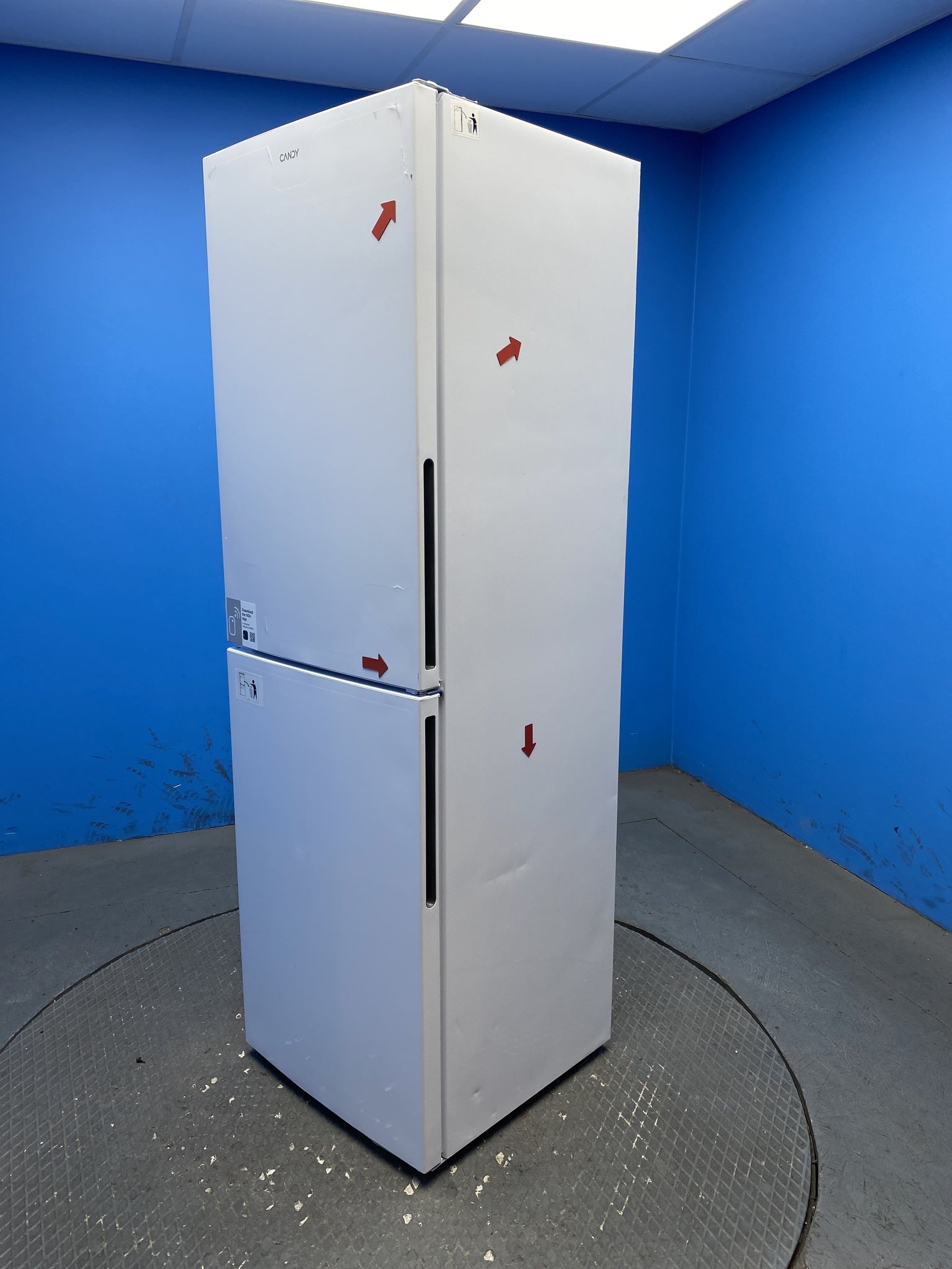 Candy CCT3L517EWK 252 Litre Combi Fridge Freezer