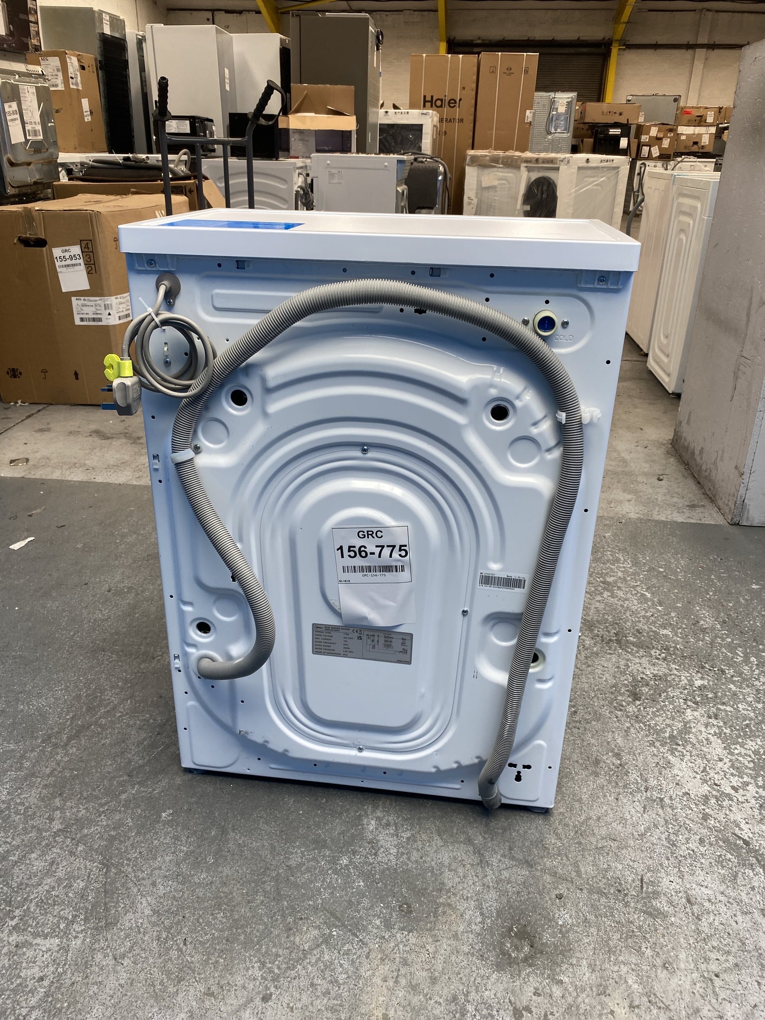 #GRC-156-775 - Midea MF100W70 7kg 1200 Spin Washing Machine