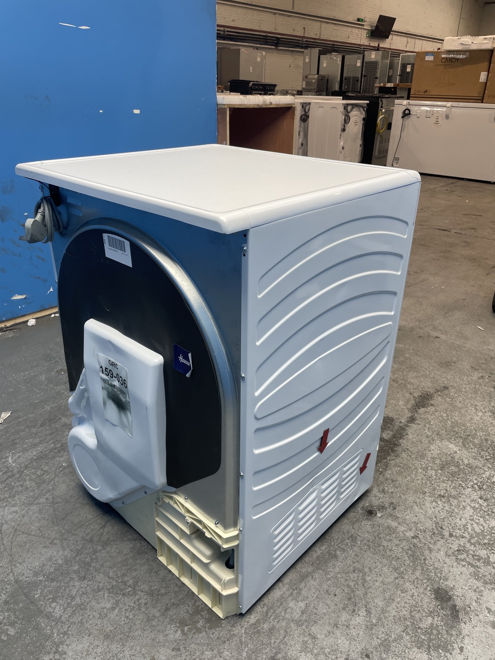 #GRC-159-036 - Hoover H-DRY 300 HLE C10DE-80 10kg Condenser Tumble Dryer