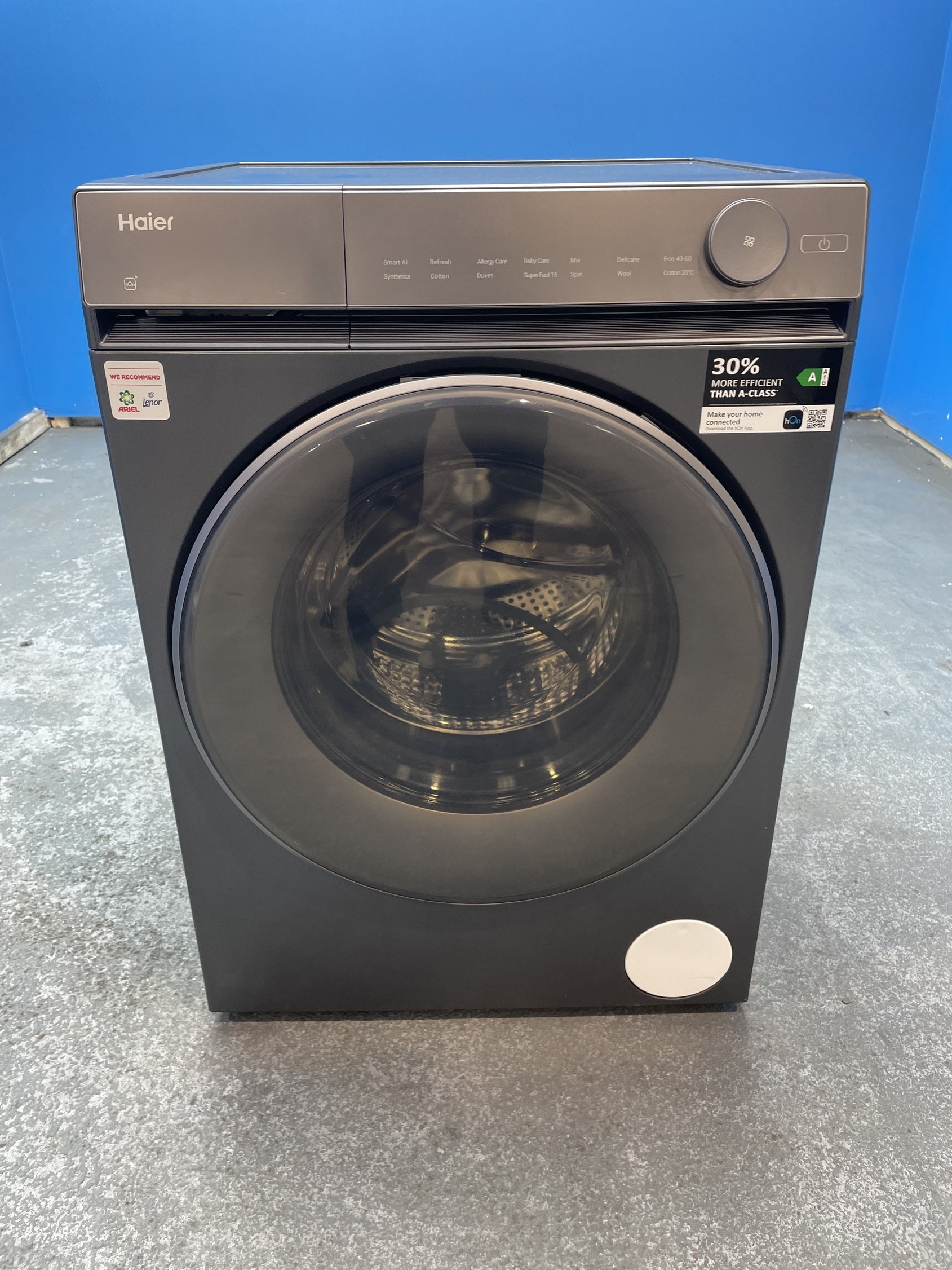 #GRC-155-858 - Haier X Series 7 HW100-B14367GU1 10kg 1400 Spin Washing Machine
