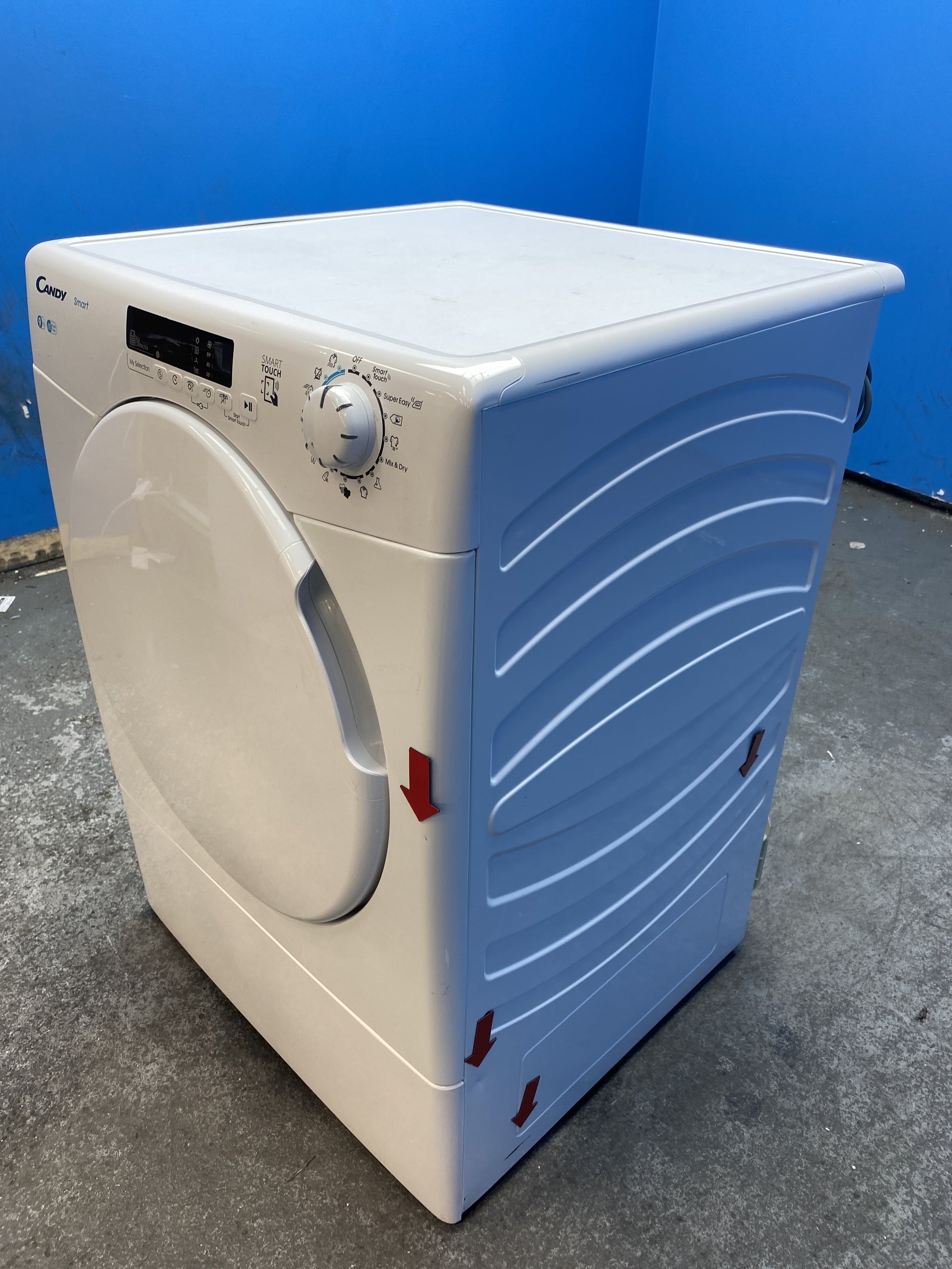 #GRC-159-250 - Candy CSE V9DF-80 9kg Vented Smart Tumble Dryer