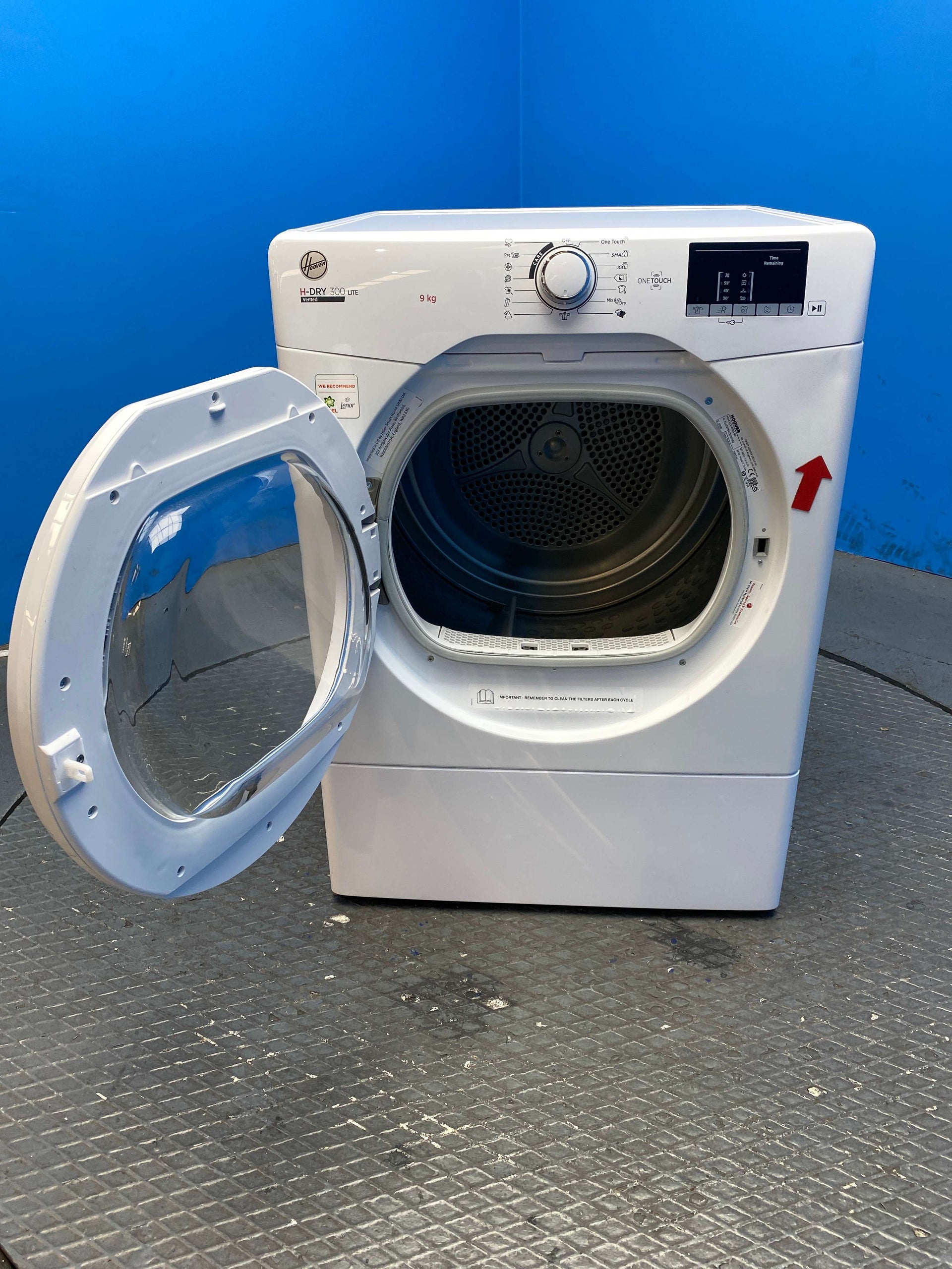 Hoover HLEV9DG 9kg Vented Tumble Dryer