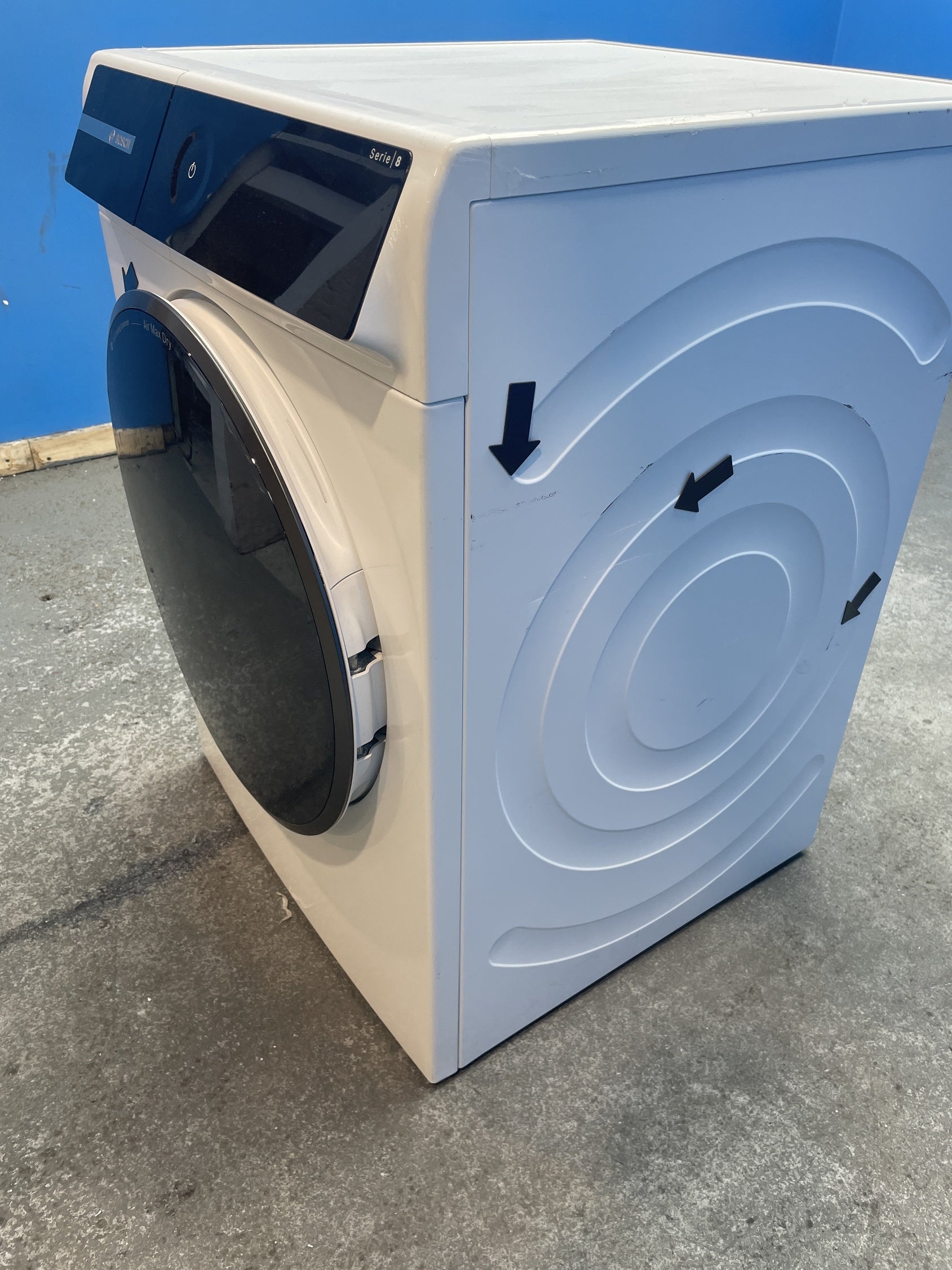 #GRC-157-206 - Bosch Series 8 WRB247C9GB 9kg Heat Pump Tumble Dryer