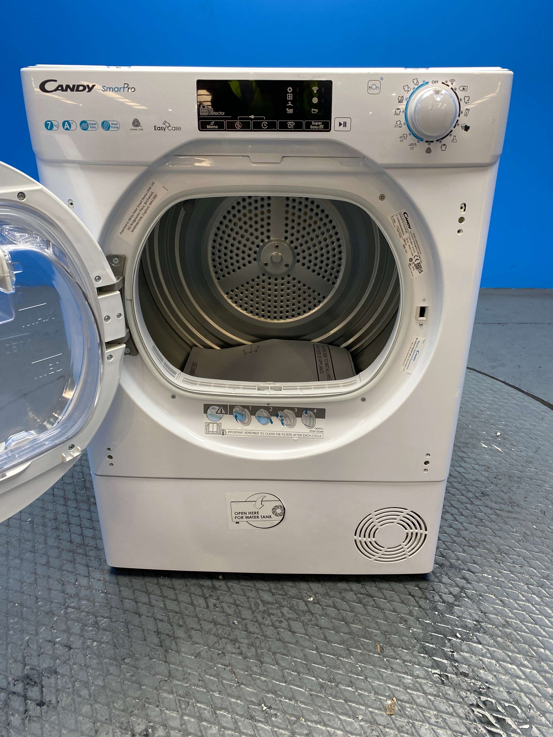 Candy BCTDH7A1TE 7kg Built In Heat Pump Tumble Dryer