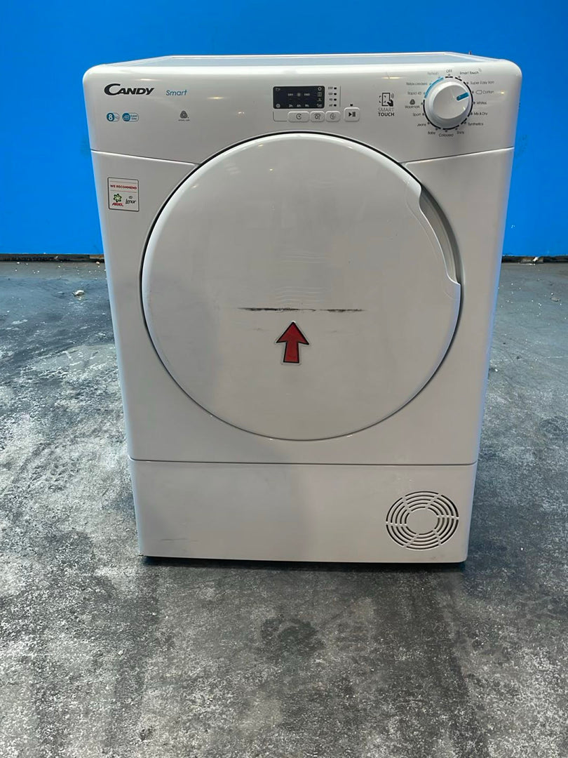 #GRC-162-305 - Candy Smart CSEC8LF-80 8kg Condenser Tumble Dryer