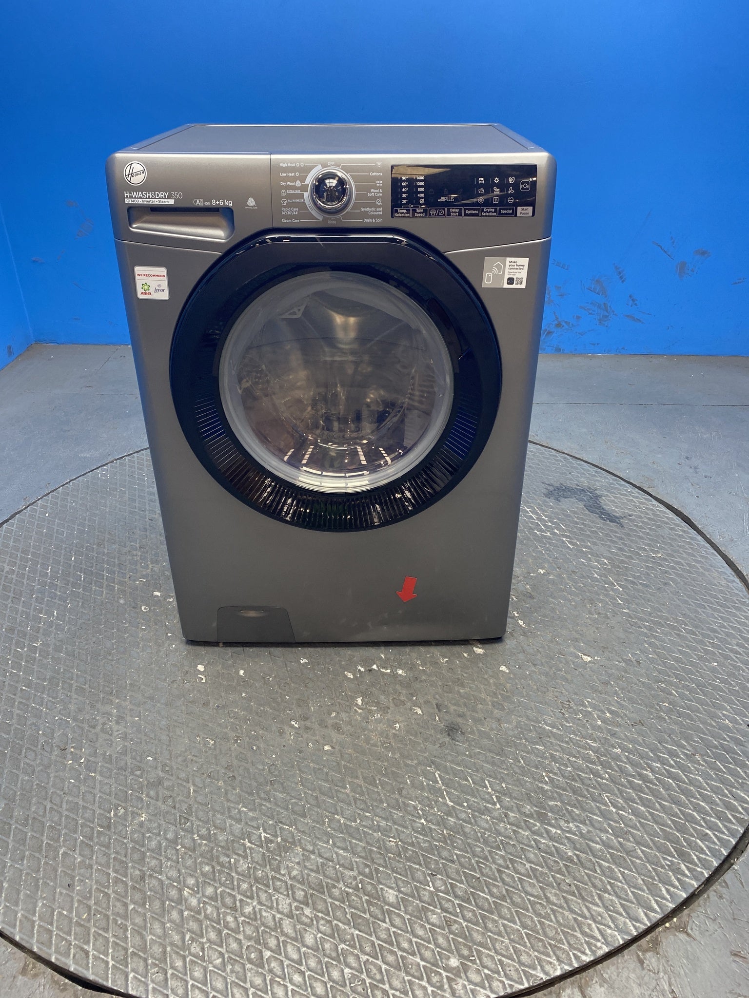 Hoover H3DPS4866TAMBR80 8kg / 6kg 1400 Spin Washer Dryer
