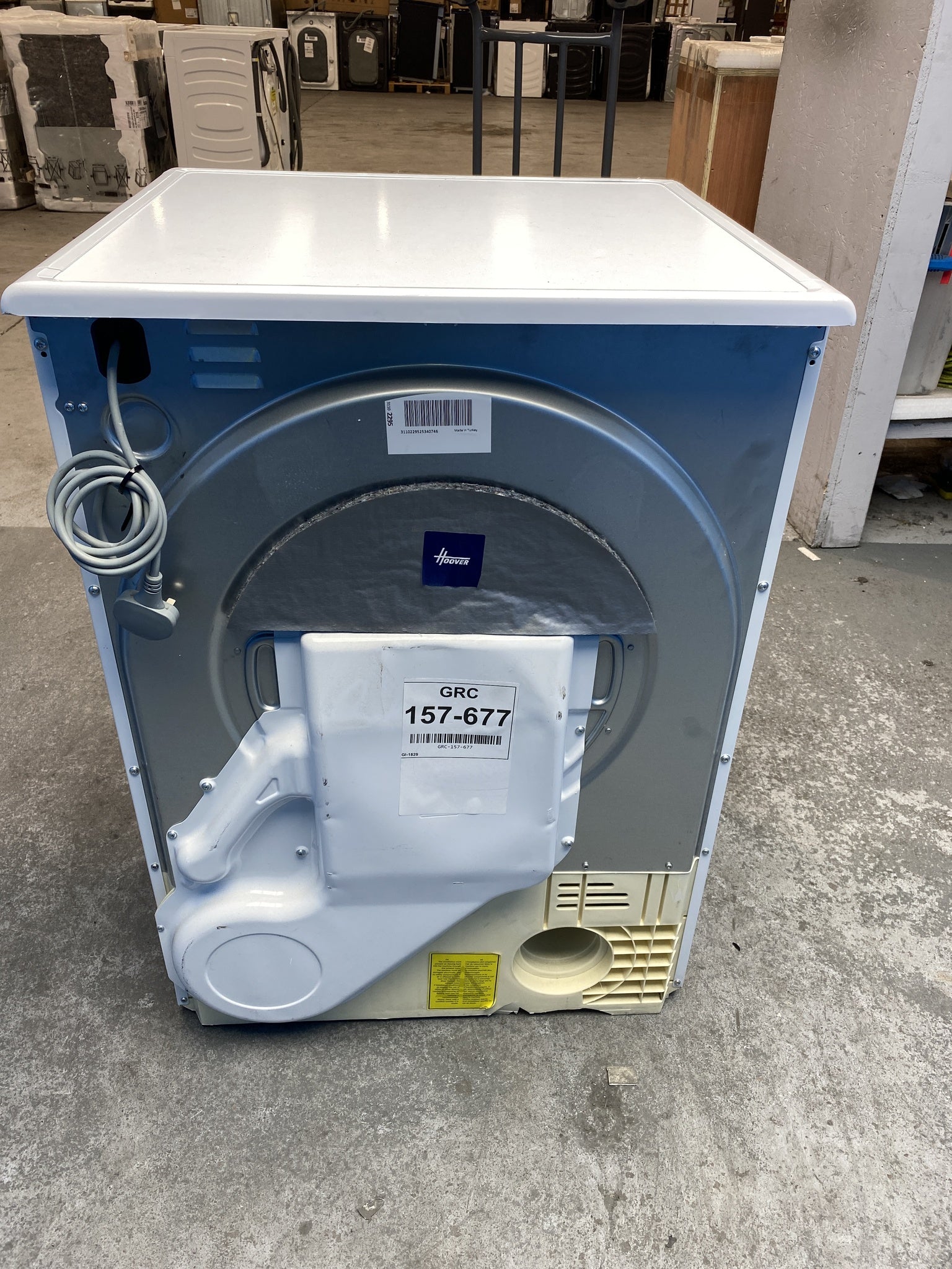#GRC-157-677 - Hoover HLE V10DG-80 10kg Vented Tumble Dryer