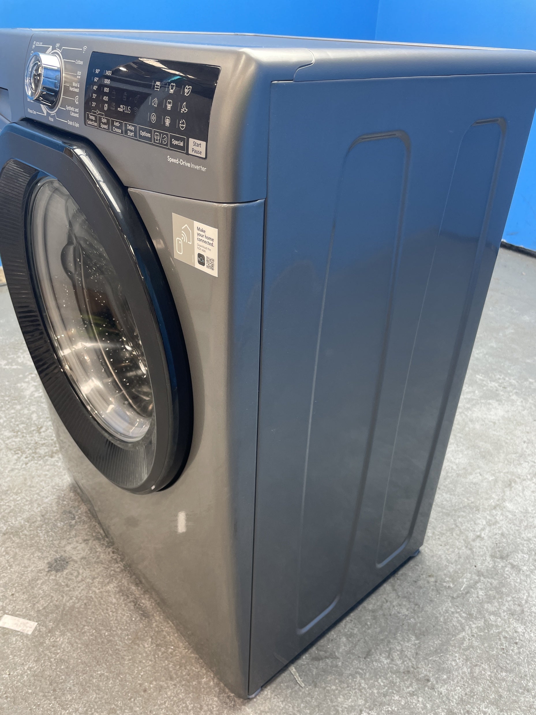 #GRC-157-371 - Hoover H3WPS496TAMBR680 9kg 1400 Spin Washing Machine