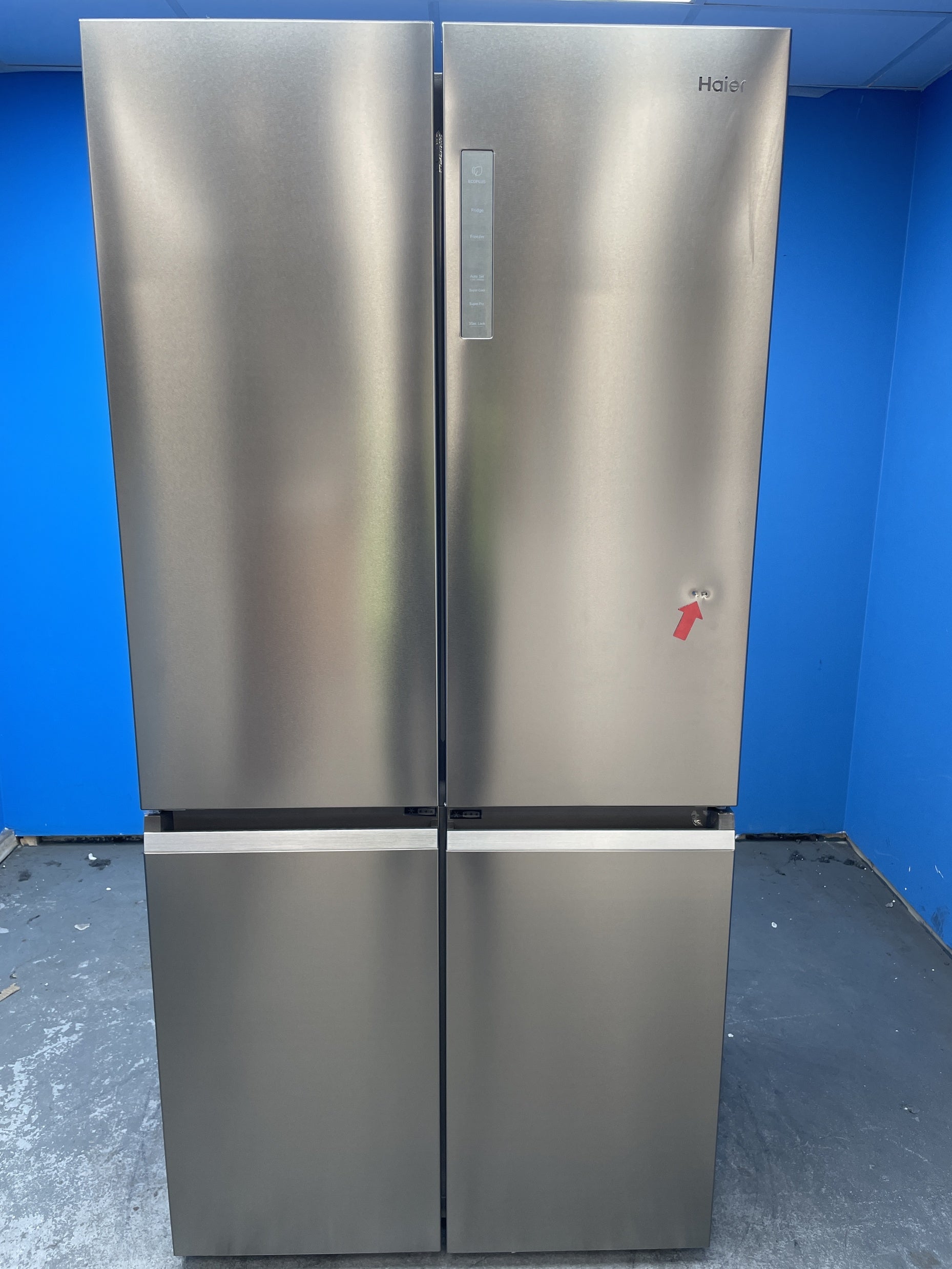 #GRC-157-914 - Haier HCR5919ENMP Cube 90 Series 5 Multi-Door Fridge Freezer