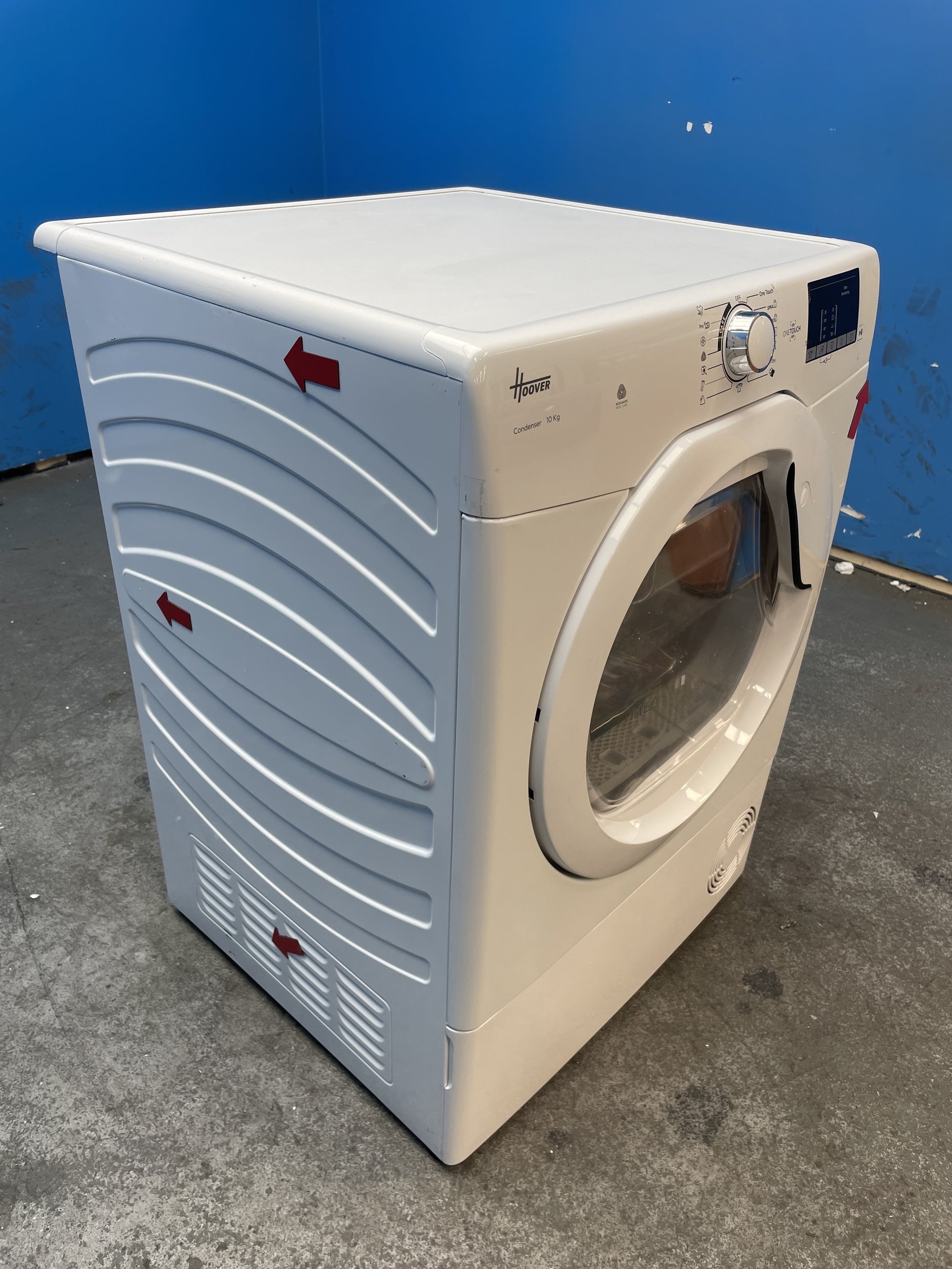 #GRC-159-019 - Hoover H-DRY 300 HLE C10DE-80 10kg Condenser Tumble Dryer