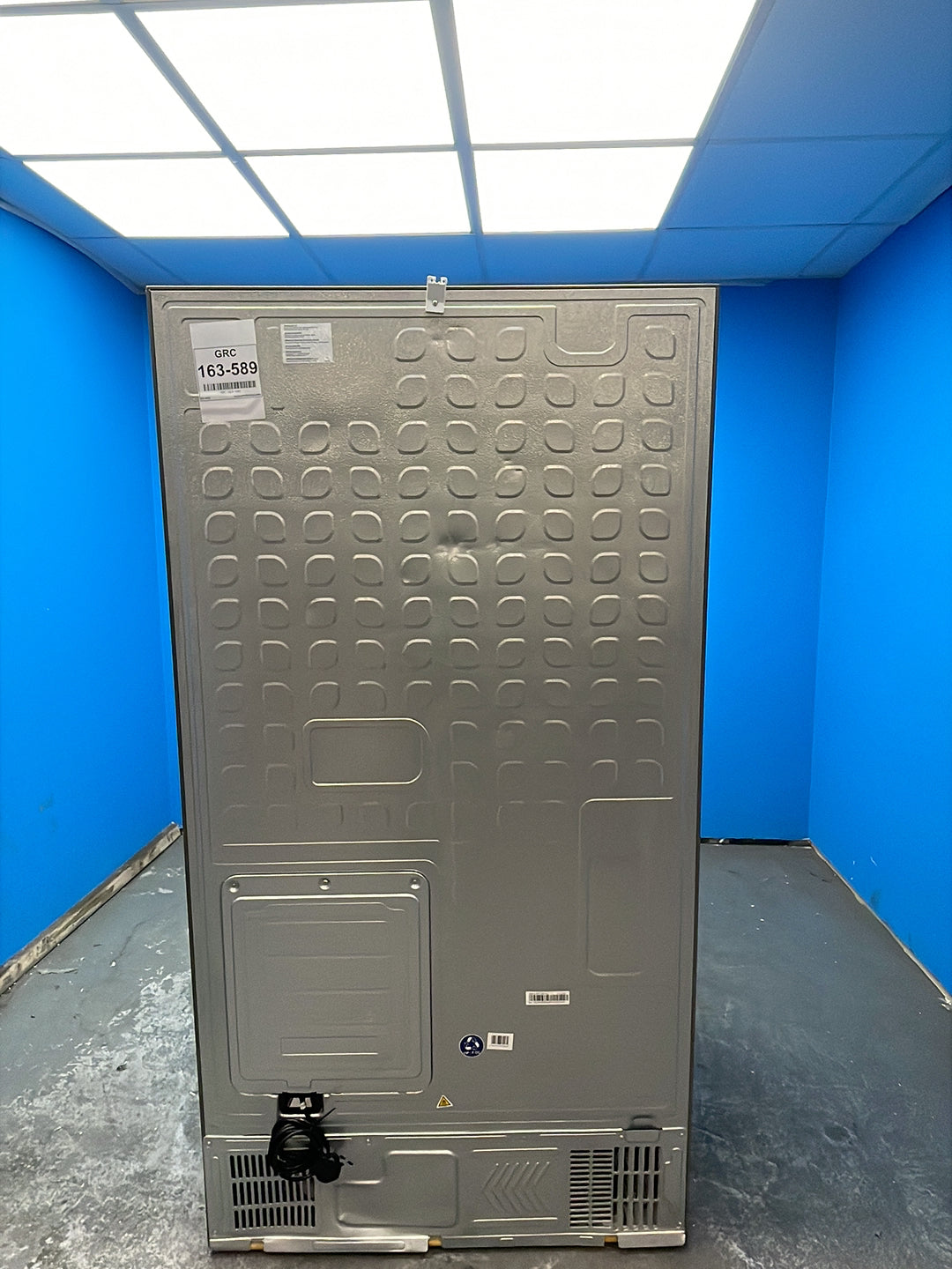 #GRC-163-589 - Hisense American Style Fridge Freezer – 609L, Stainless Steel, Total No Frost