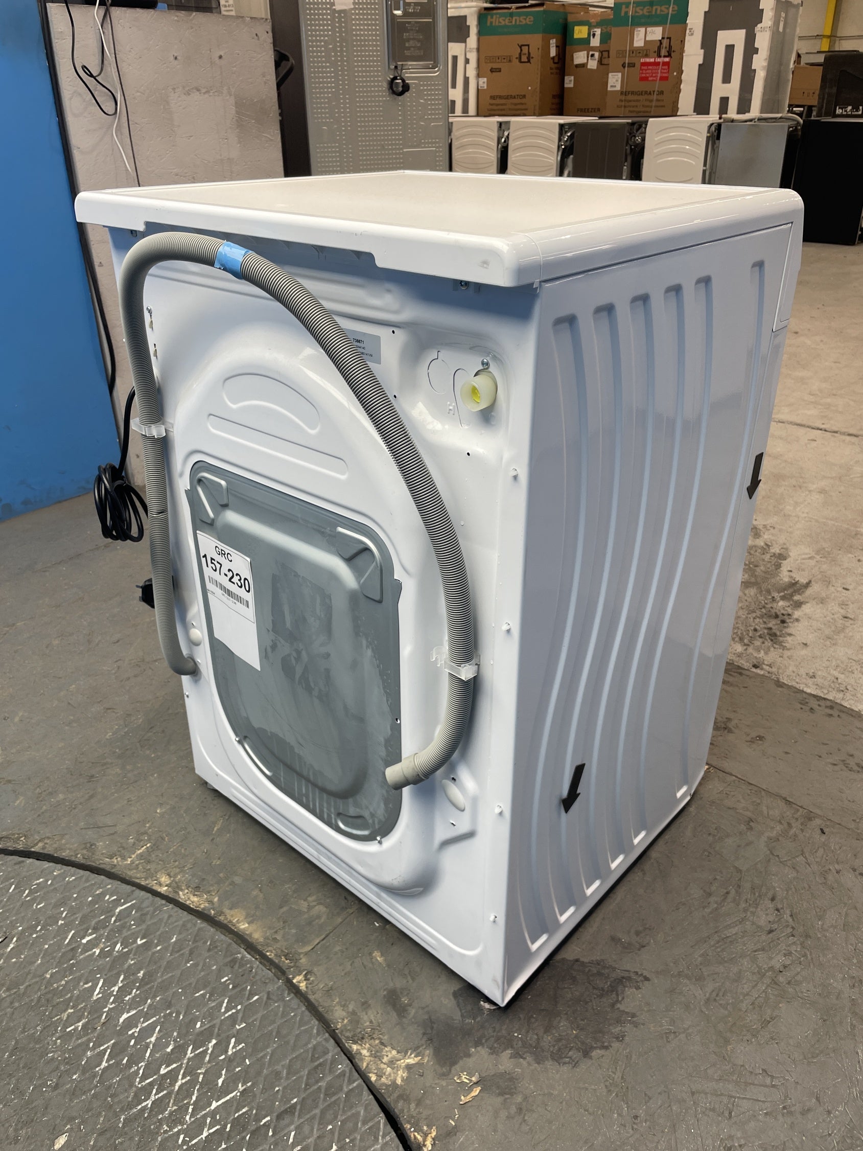 #GRC-157-230 - Hisense WFGA80141VM 8kg 1400rpm Washing Machine