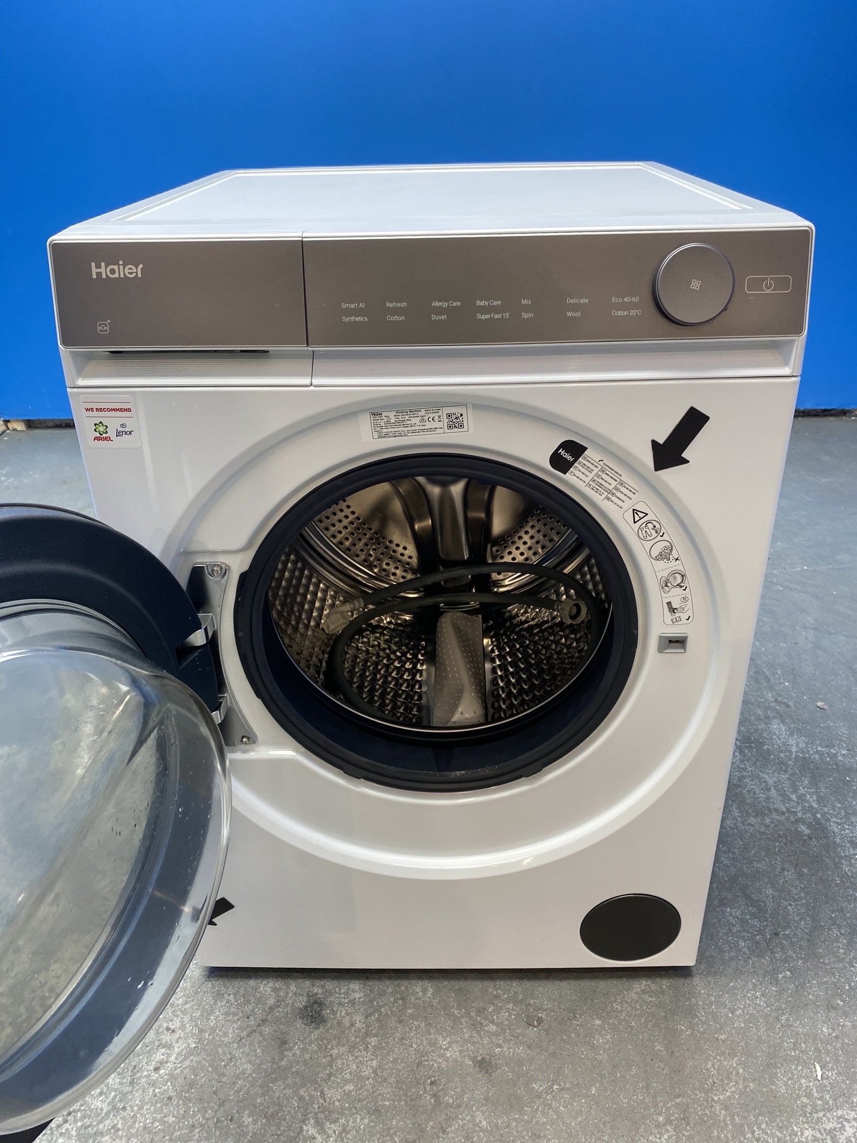 #GRC-151-534 - Haier HW120-B14367GU1 X Series 7 12kg 1400rpm Washing Machine
