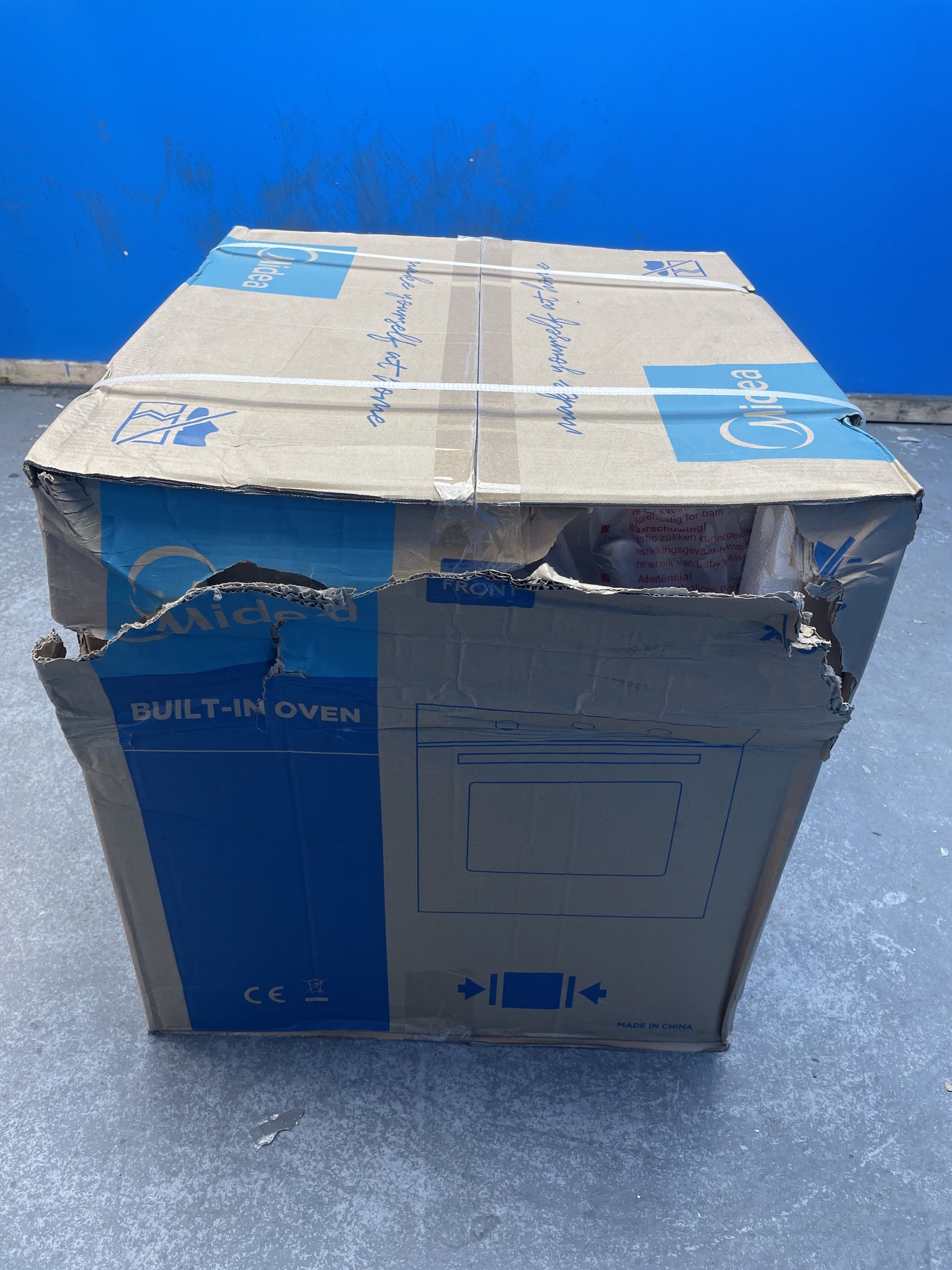 #GRC-158-854 - Midea MBO65M90M1-X 70L Built-In Single Fan Oven