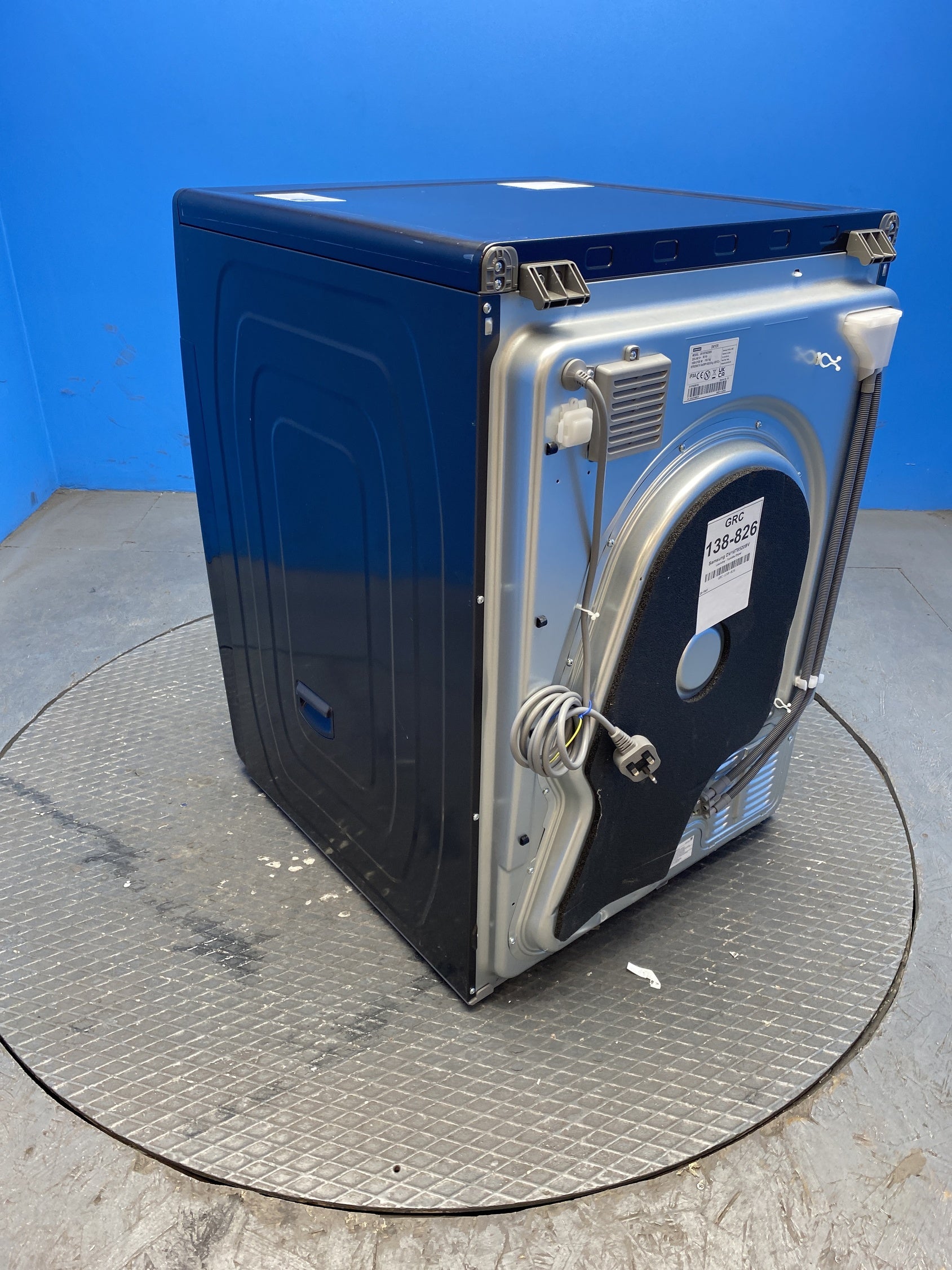 Samsung DV16T8520BV/EU 16kg Hybrid Heat Pump Tumble Dryer