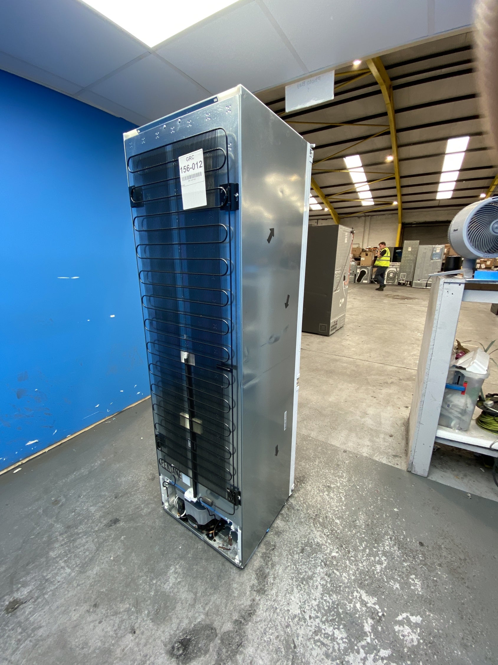 #GRC-156-012 - AEG OSC6N181ES 6000 TwinTech Integrated No Frost Fridge Freezer