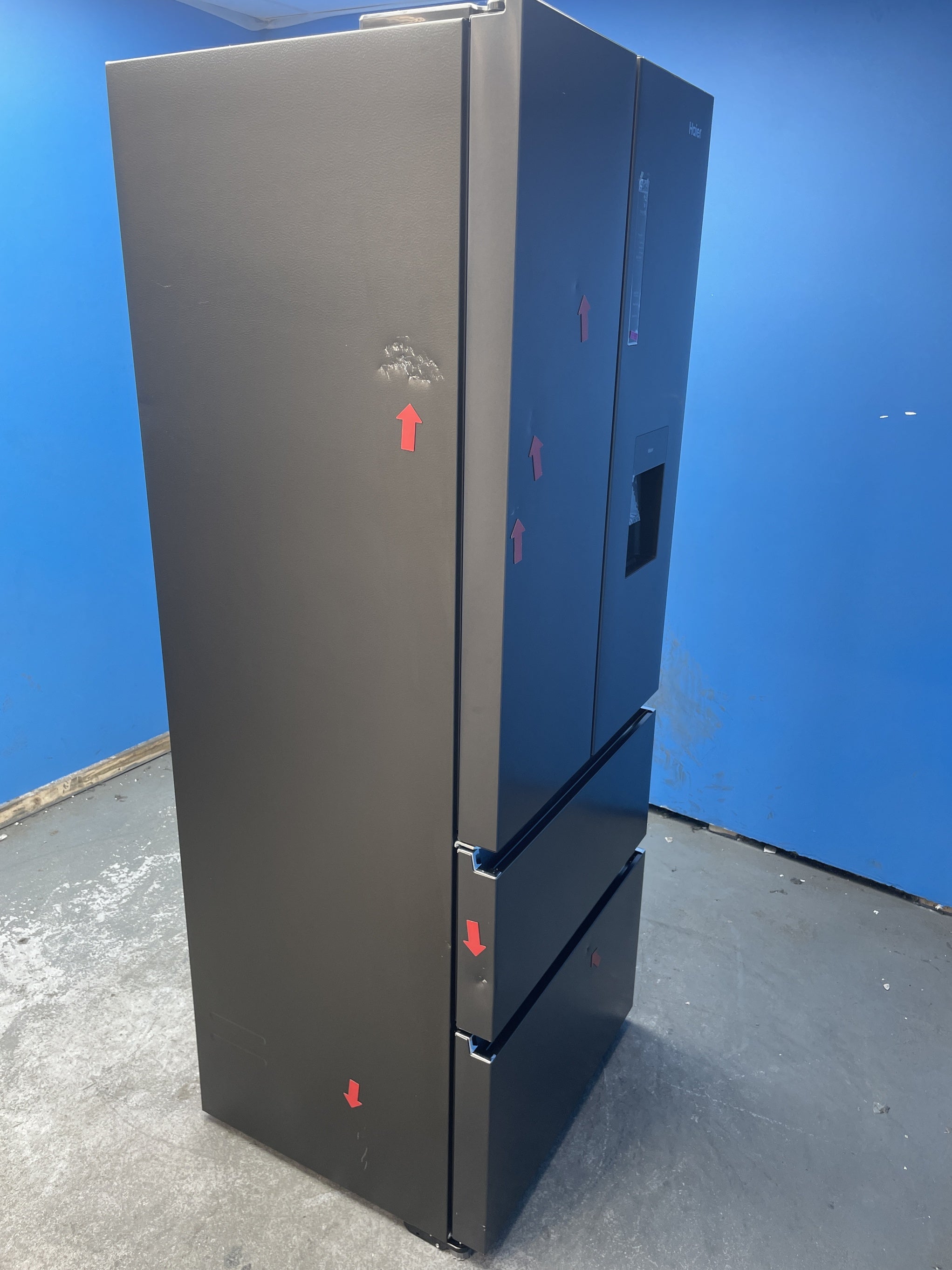 #GRC-157-919 - Haier HFR5719EWPB French Door 70 Series 5 Multi-Door Fridge Freezer