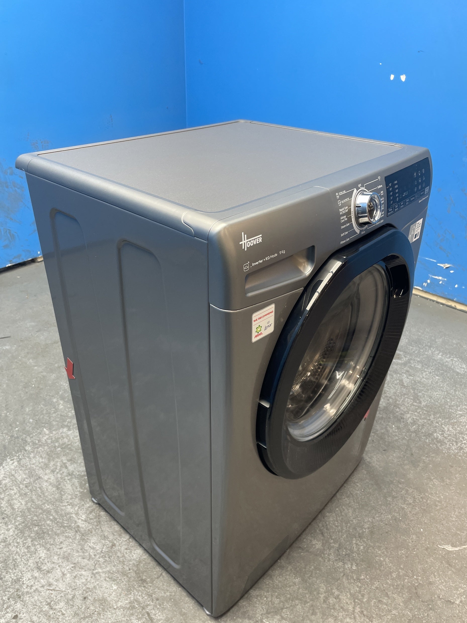 #GRC-163-088 - Hoover H3WPS496TAMBR680 9kg 1400 Spin Washing Machine