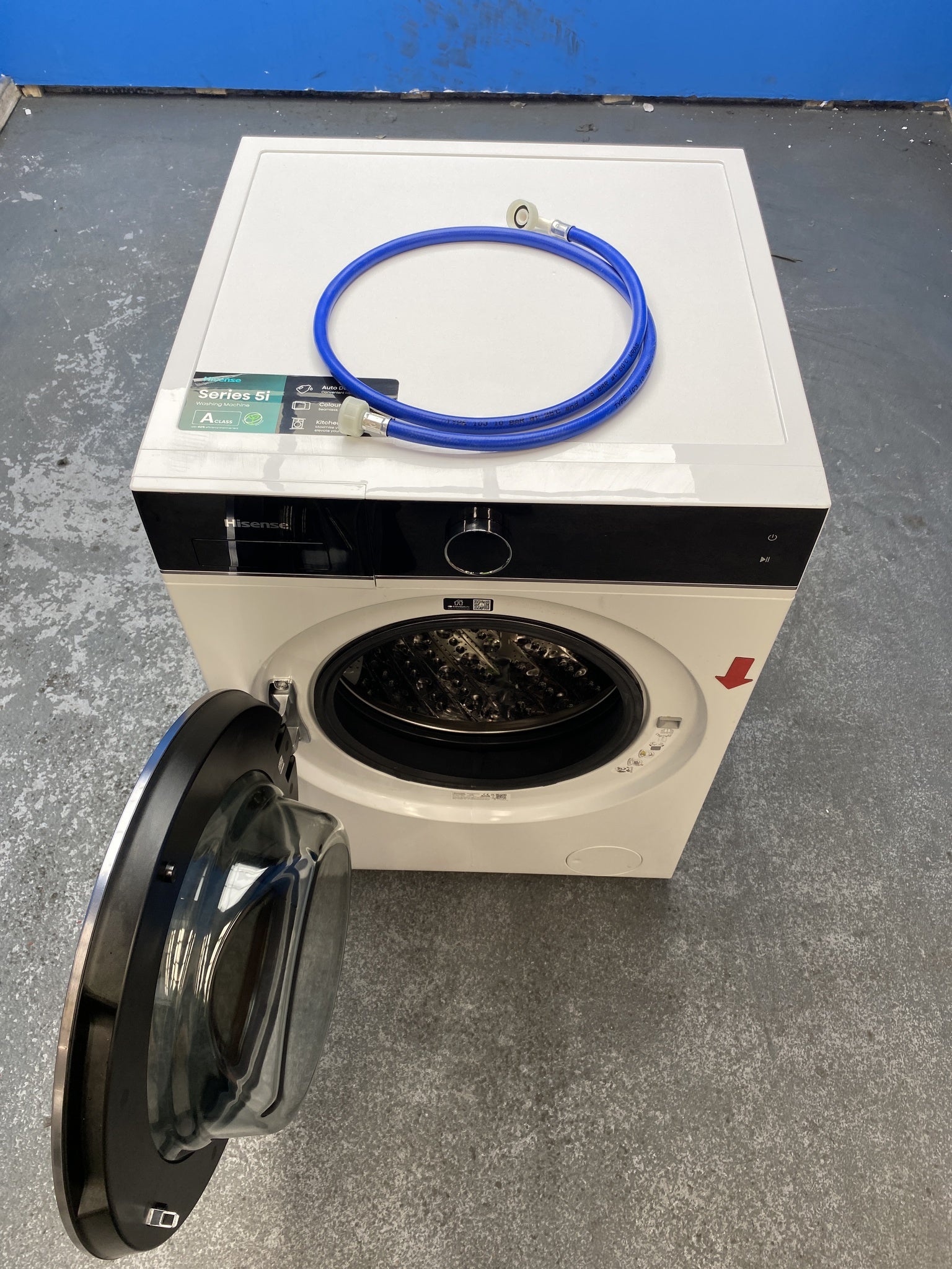 #GRC-145-230 - Hisense 5i Series WF5I1245BWR 12kg 1400rpm Washing Machine
