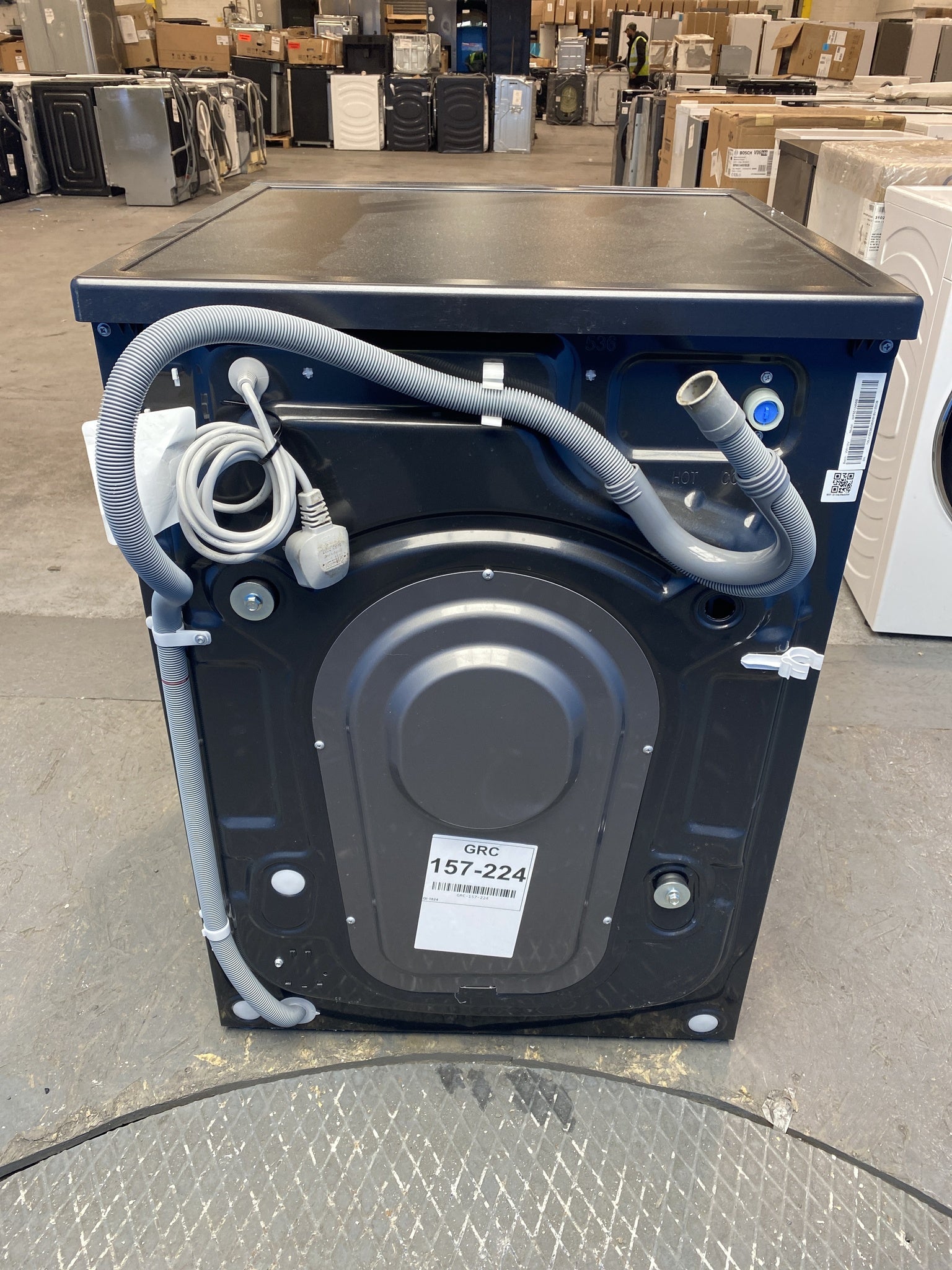 #GRC-157-224 - Hisense WF5S1245BB 12kg 1400rpm Smart Washing Machine