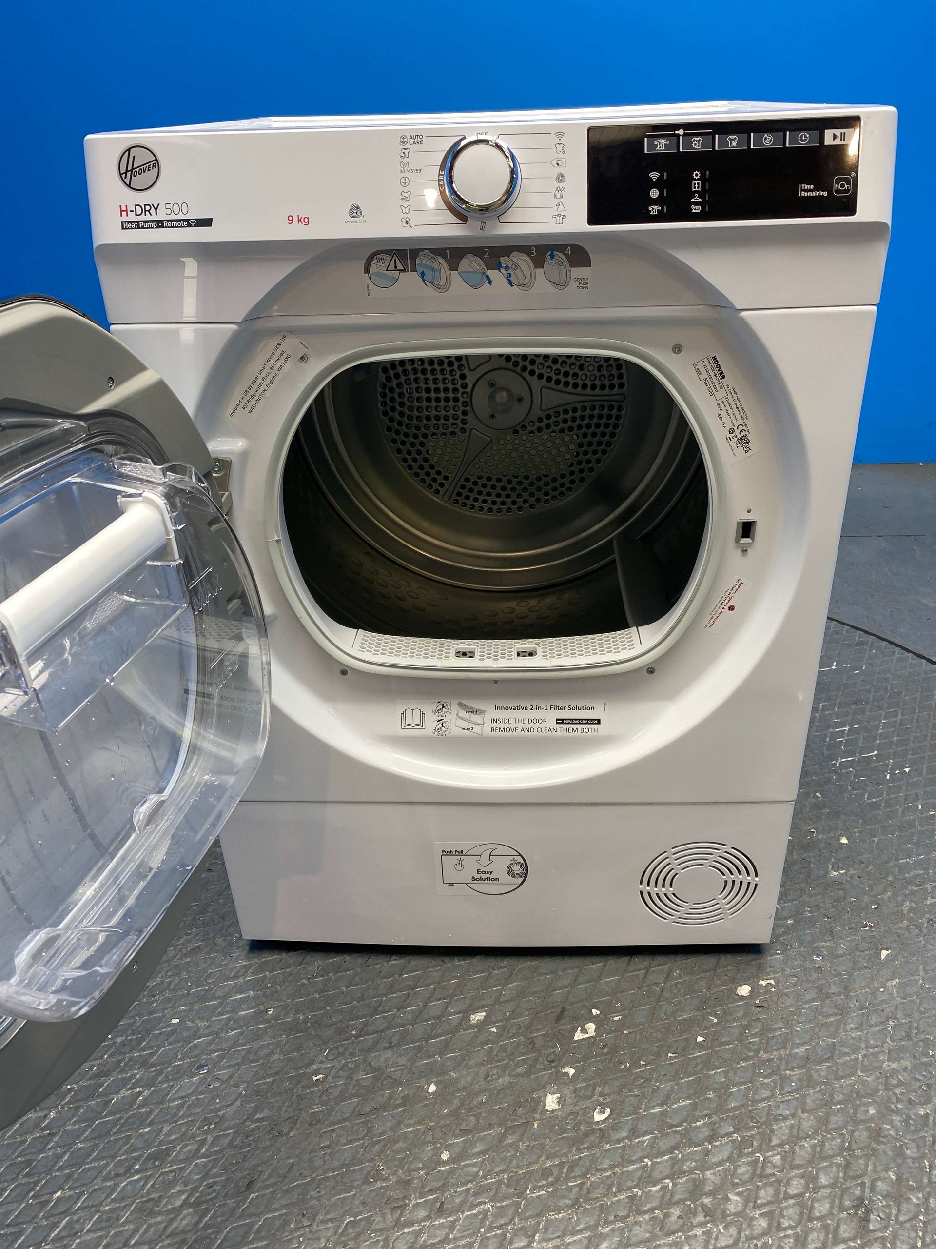 Hoover NDEH9A2TCE 9kg Heat Pump Tumble Dryer