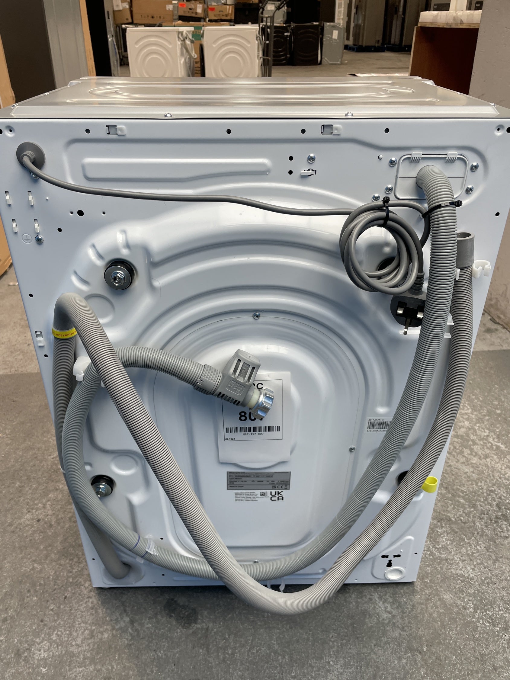 #GRC-157-807 - Bosch Series 6 WKD28490GB Integrated 8/5kg 1400rpm Washer Dryer